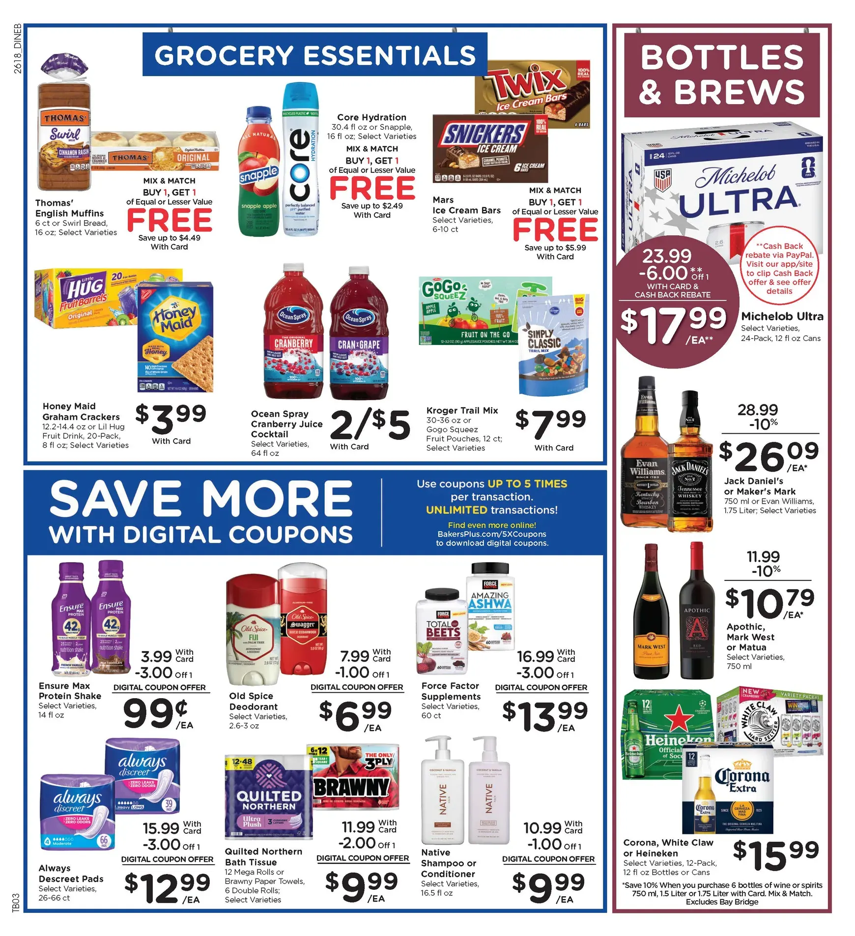 Weekly ad Current Baker's leaflet valid from Wednesday 06/03/2026 to Tuesday 06/09/2026 from June 3 to June 9 2026 - Page 8