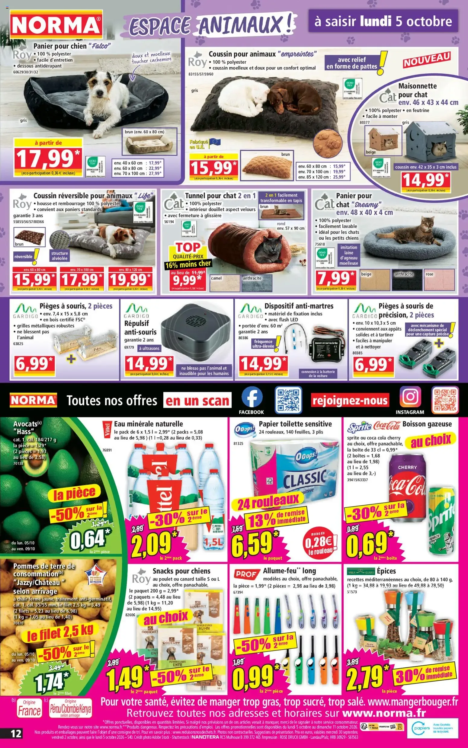 Norma catalogue à partir du 30/09/2026 - promo en ligne du 30 septembre au 6 octobre 2026 - Catalogue page 12