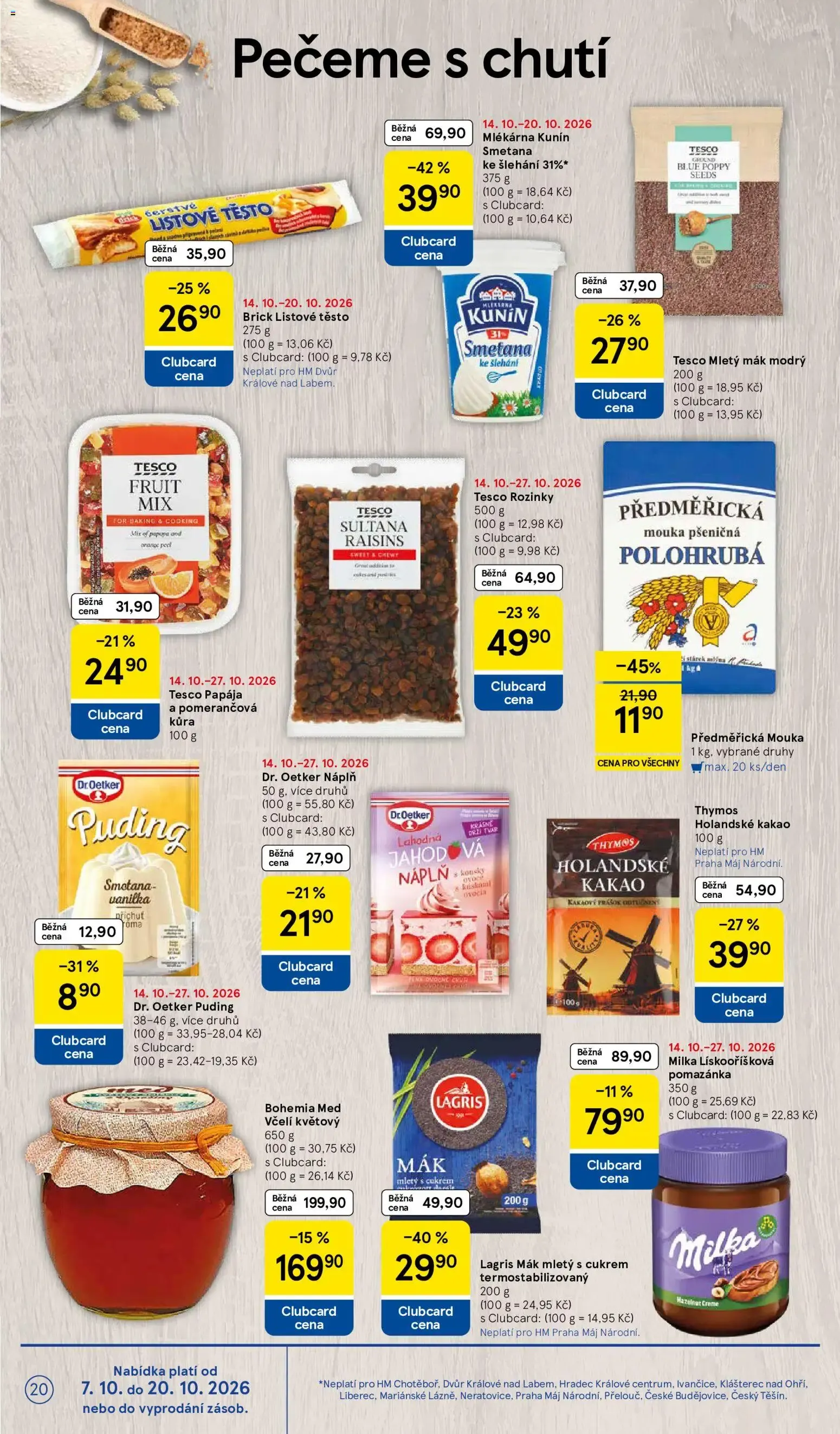 Tesco leták na tento + příští týden 14.10.2026 - 14. října 20. října 2026 - Page 20