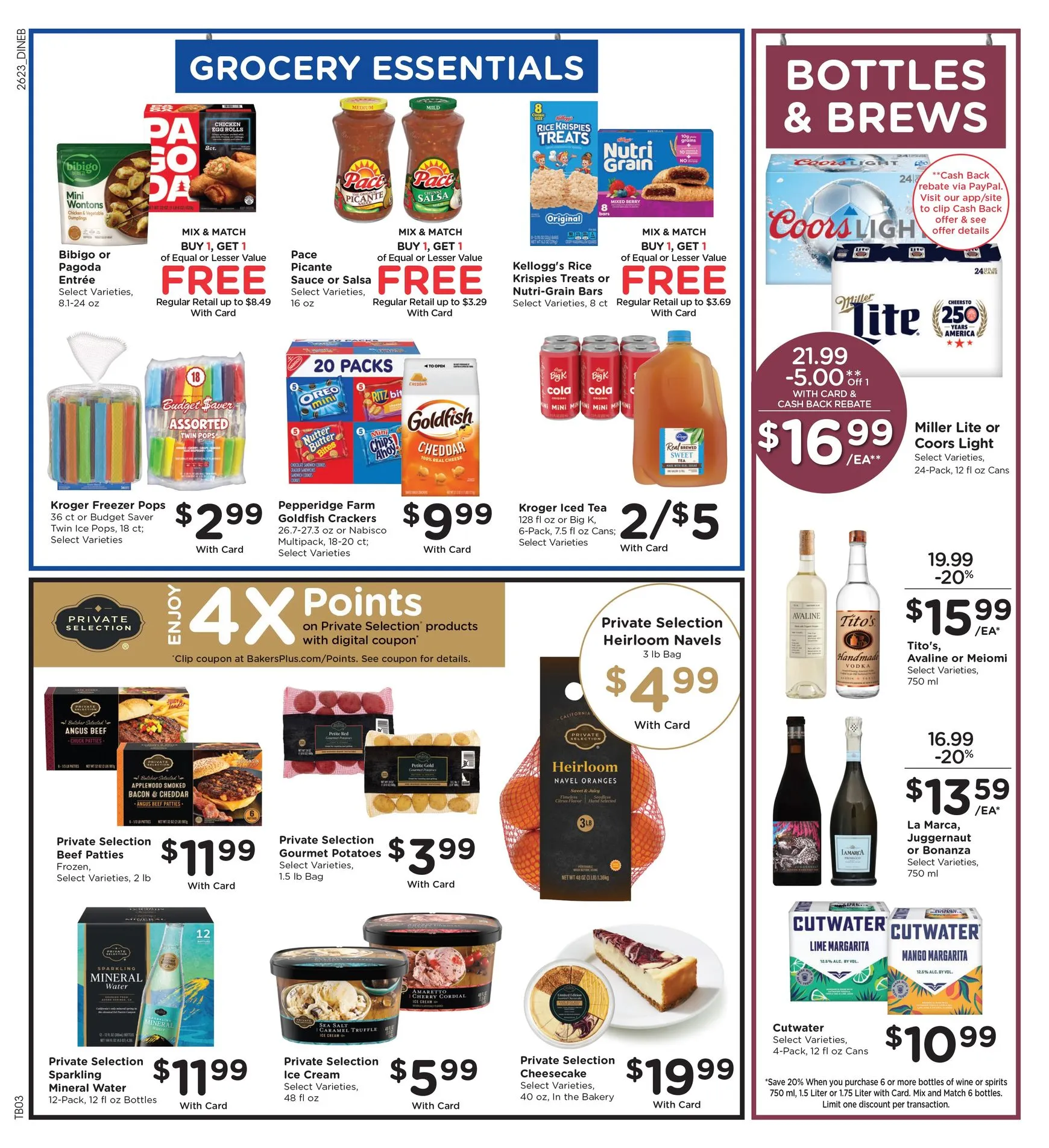 Weekly ad Current Baker's leaflet valid from Wednesday 07/08/2026 to Tuesday 07/14/2026 from July 8 to July 14 2026 - Page 9