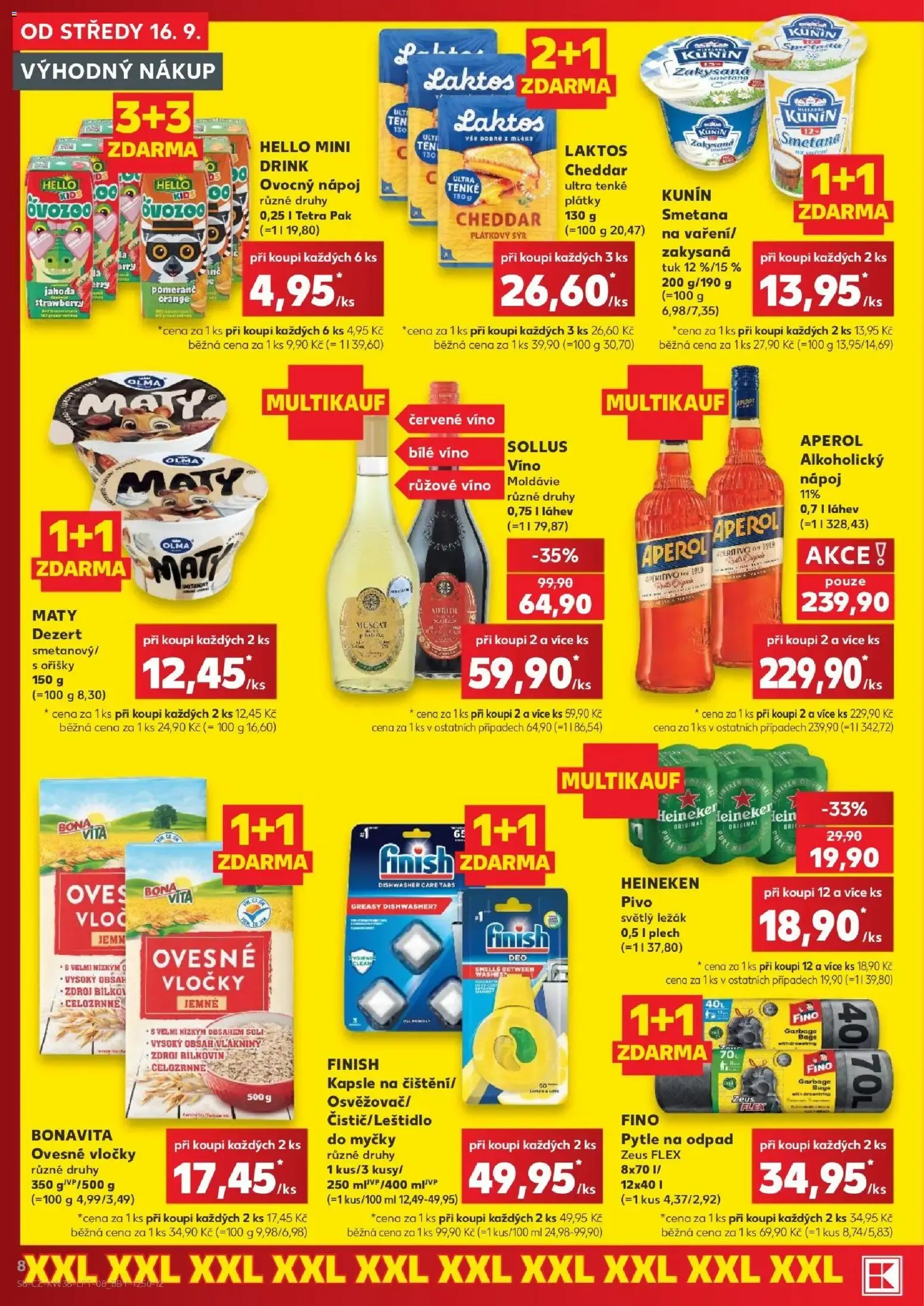 Kaufland Leták: XTRA 2x více bodů za středeční nákup - 16. září 22. září 2026 - Page 8