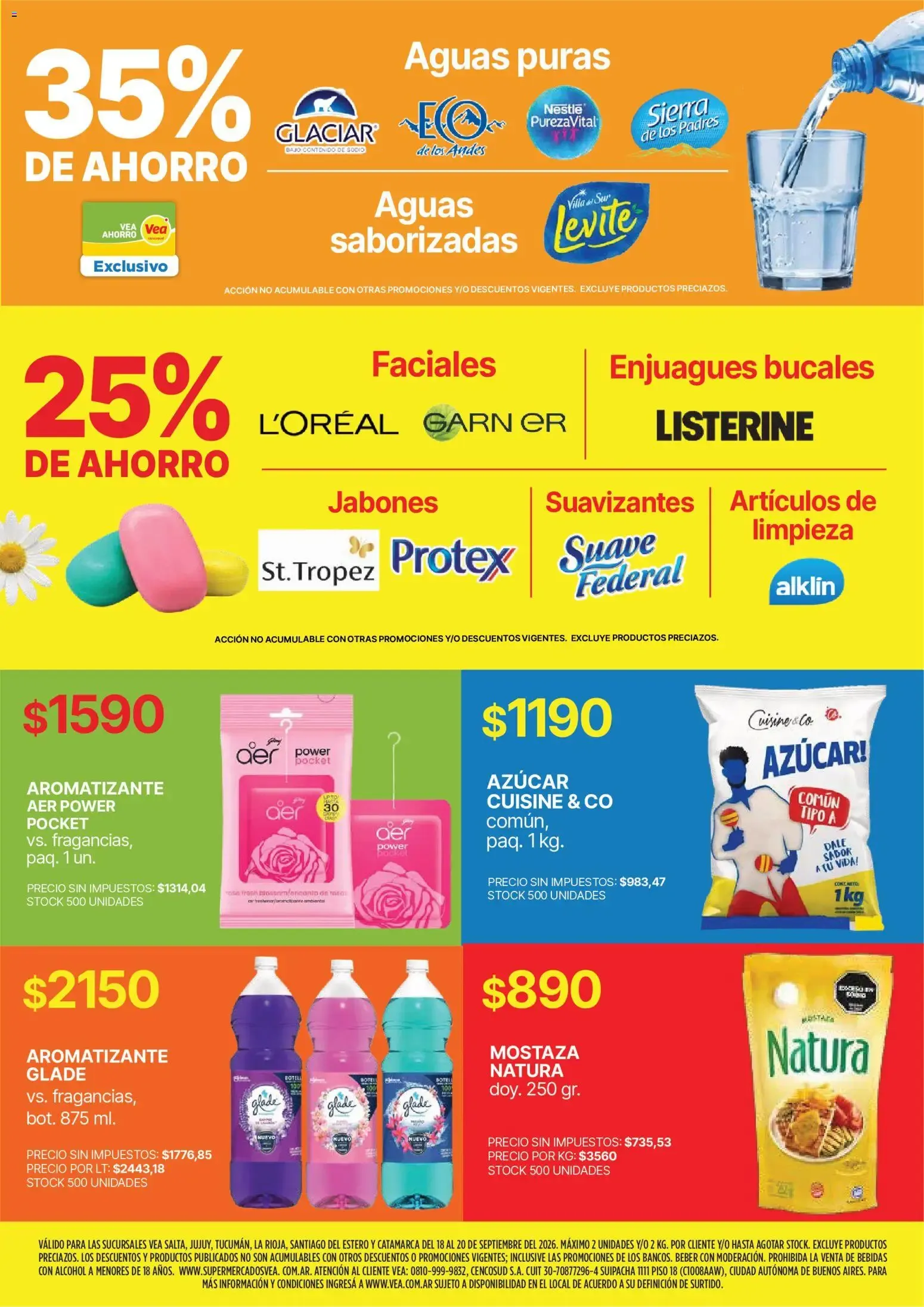 Ofertas de Vea - Fin de semana de ahorro del 18/09/2026 - 21/09/2026 18 de septiembre al 21 de septiembre 2026 - Página 9 del catálogo
