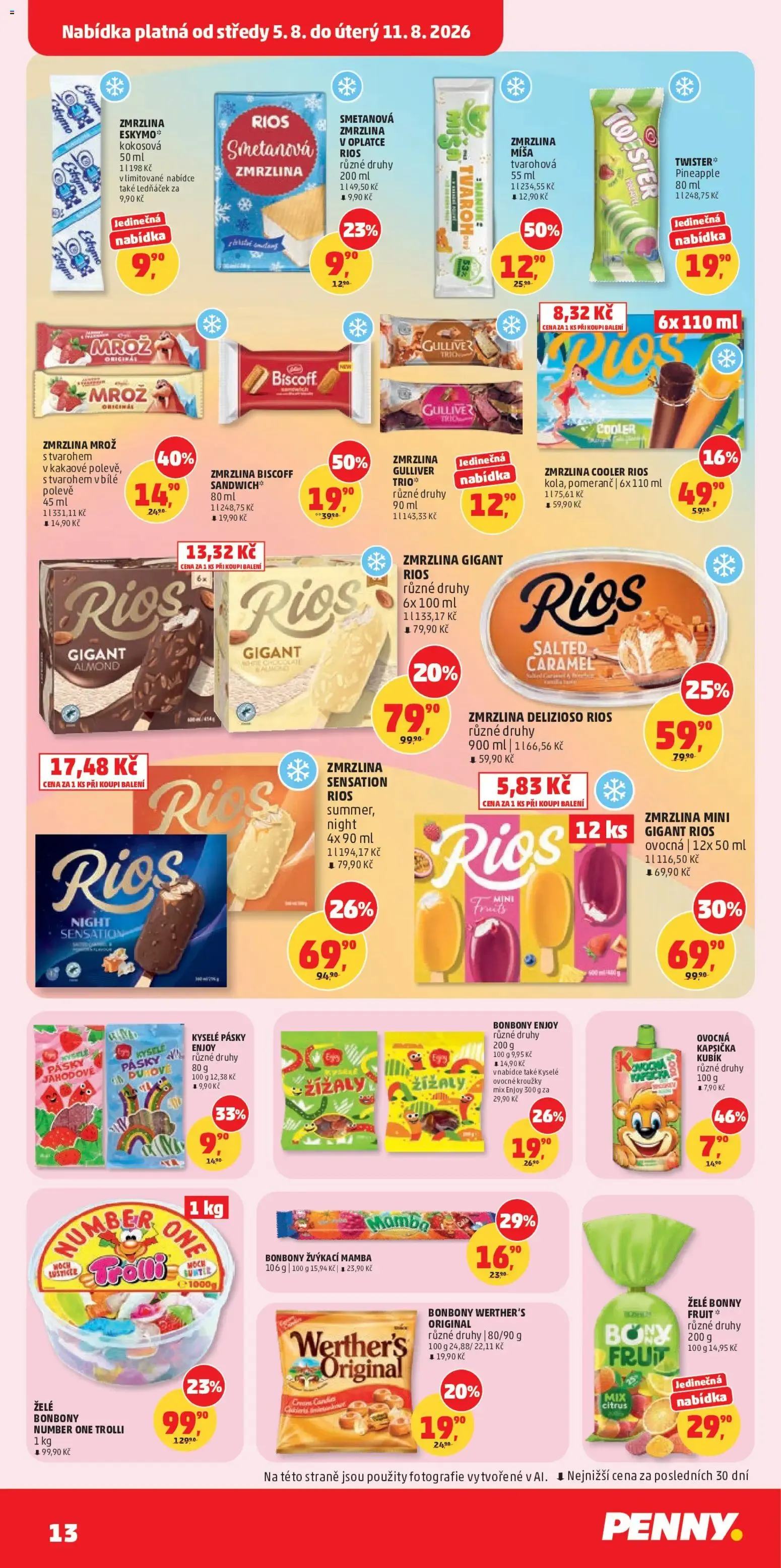 PENNY leták na příští týden (05.08.2026) - 5. srpna 11. srpna 2026 - Page 13