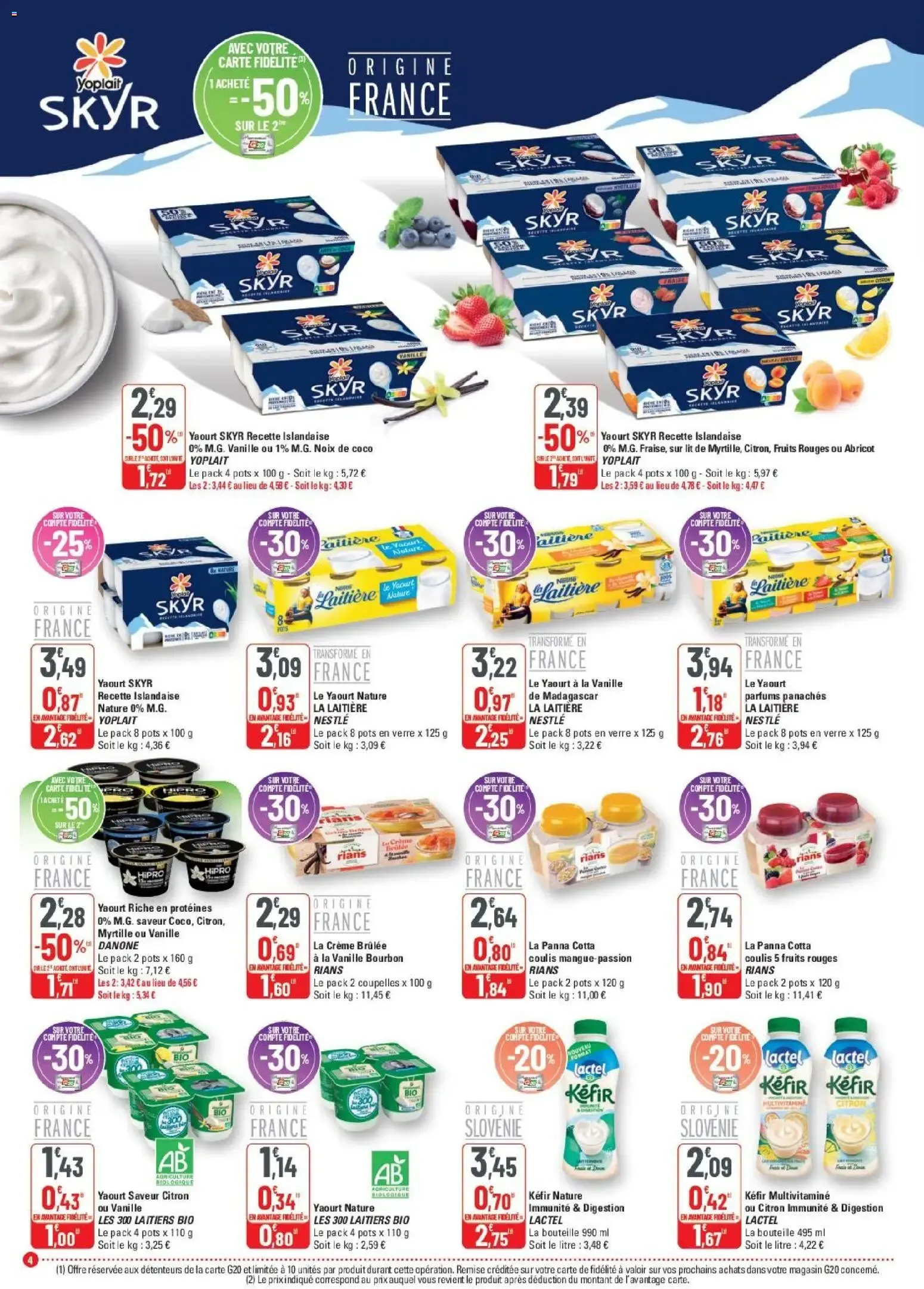 G20 Supermarchés catalogue à partir du 01/07/2026 - promo en ligne du 1 juillet au 12 juillet 2026 - Catalogue page 4