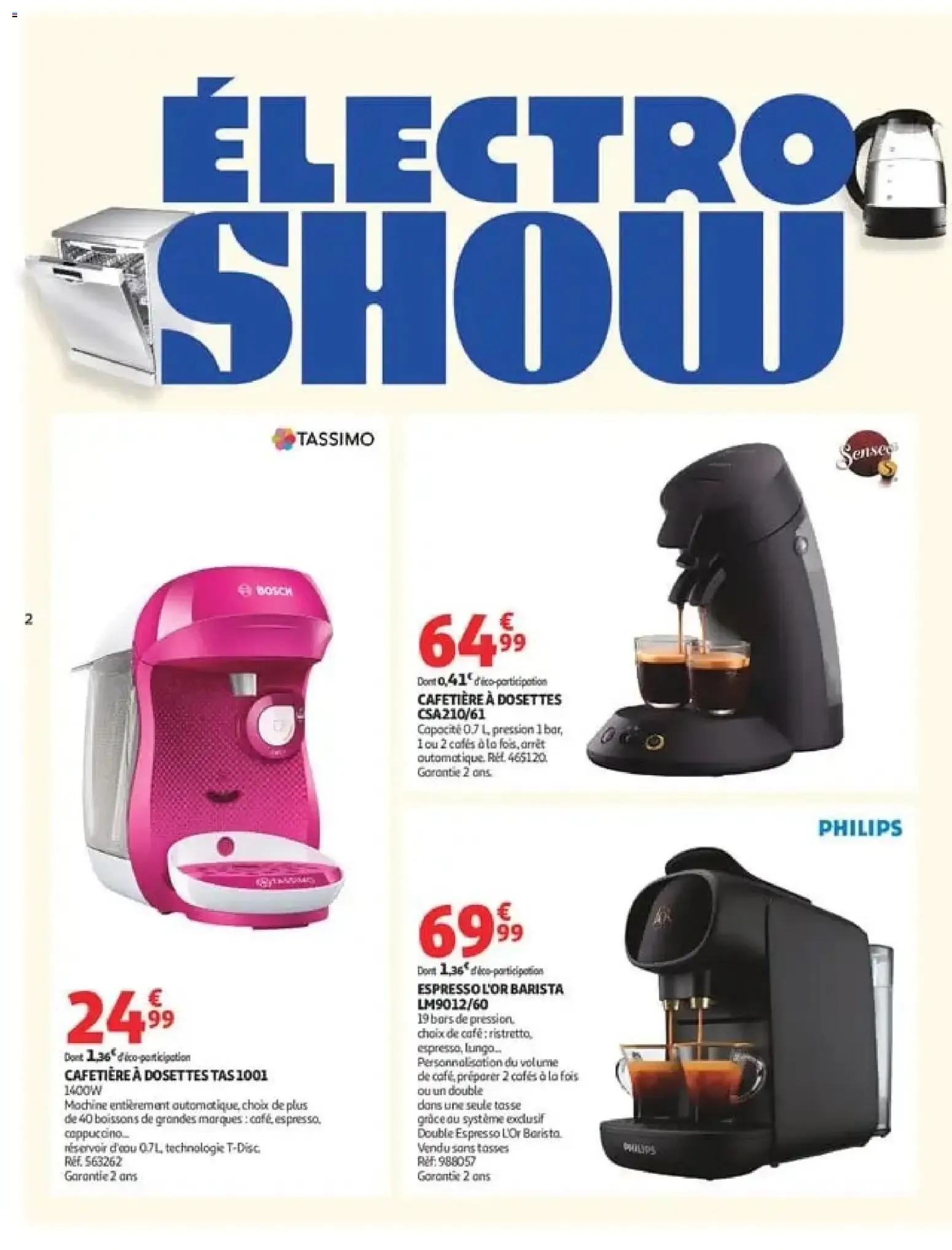Auchan - Electroshow à partir du 01/09/2026 - promo en ligne du 1 septembre au 13 septembre 2026 - Catalogue page 2