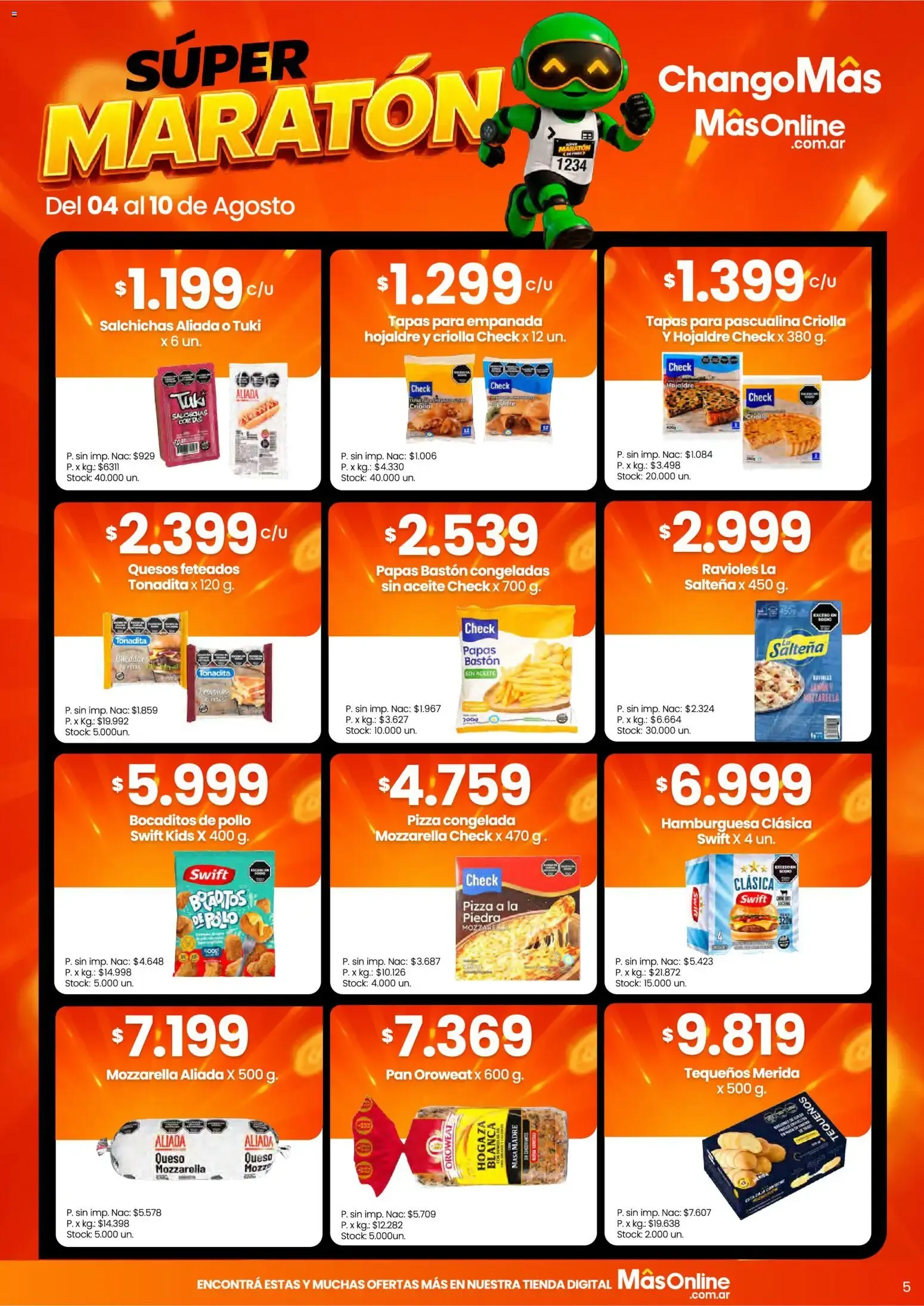 Ofertas de SÚPER MARATÓN 4 de agosto al 10 de agosto 2026 - Página 5 del catálogo