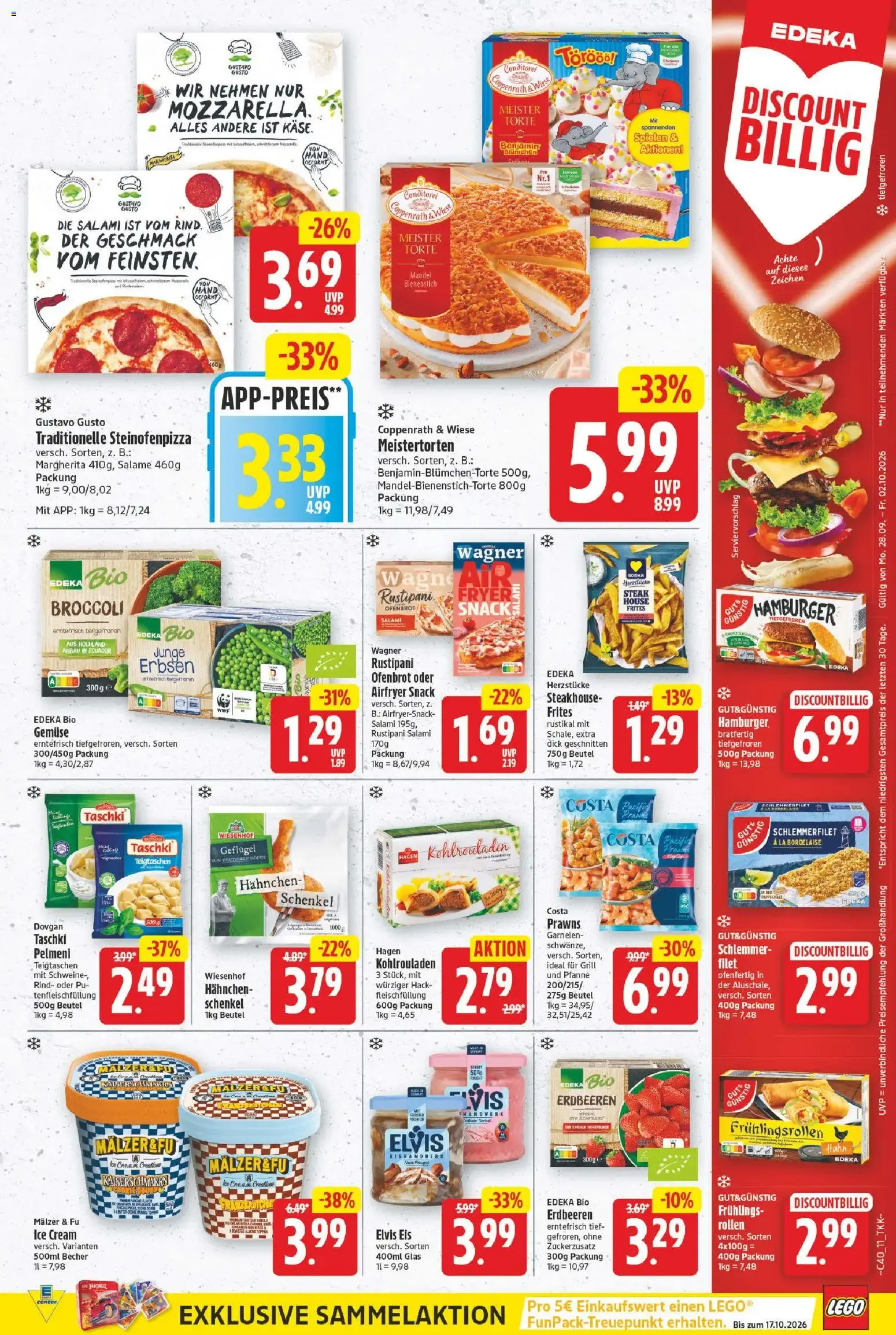 EDEKA Center - 20% Rabatt auf EDEKA Bio Milch-, Joghurt- und Quarkartikel von 28. September bis 2. Oktober 2026 - Prospekt seite 11