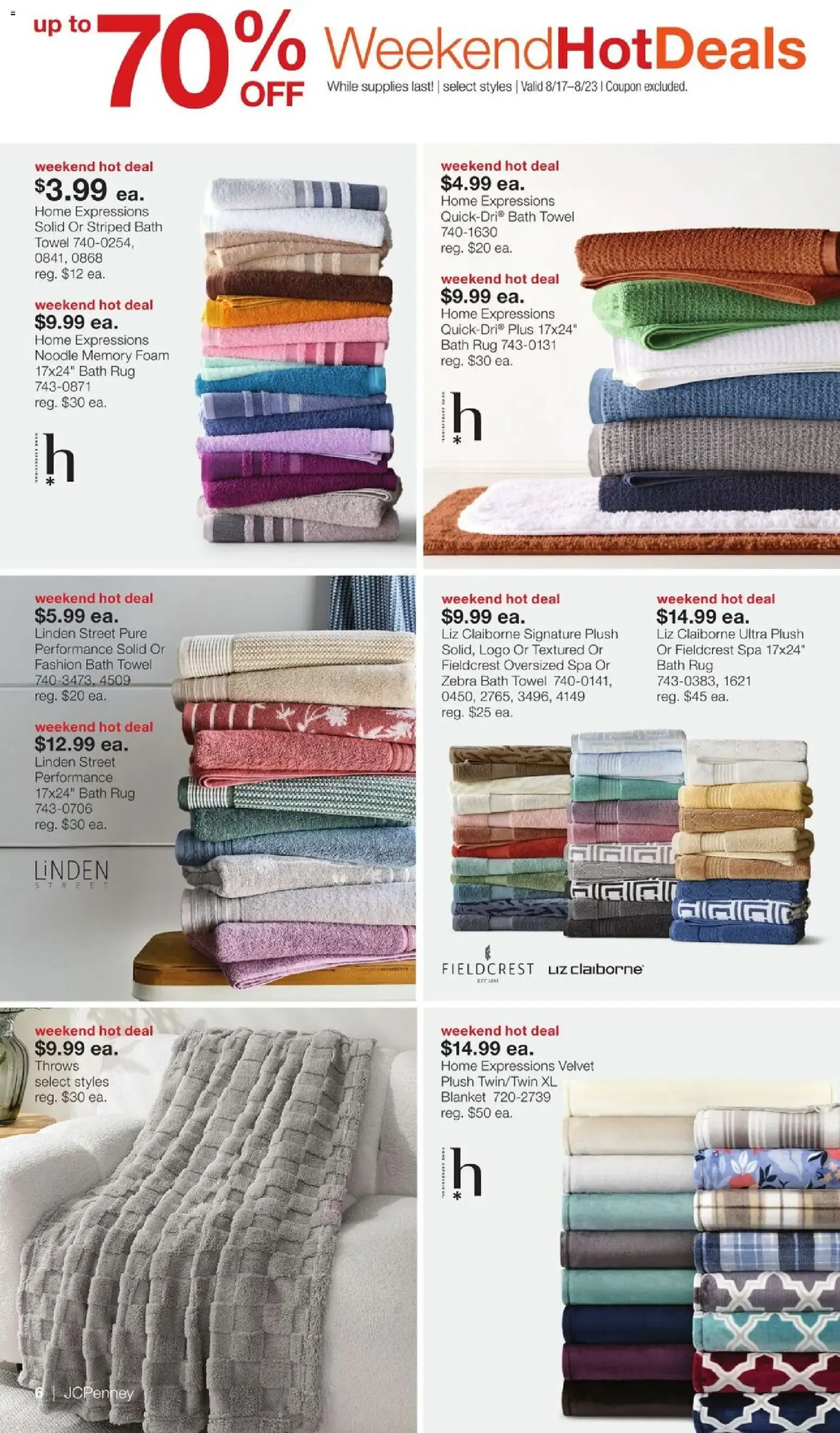 Weekly ad JCPenney Labor Day Home Sale from August 17 to September 13 2026 - Page 5