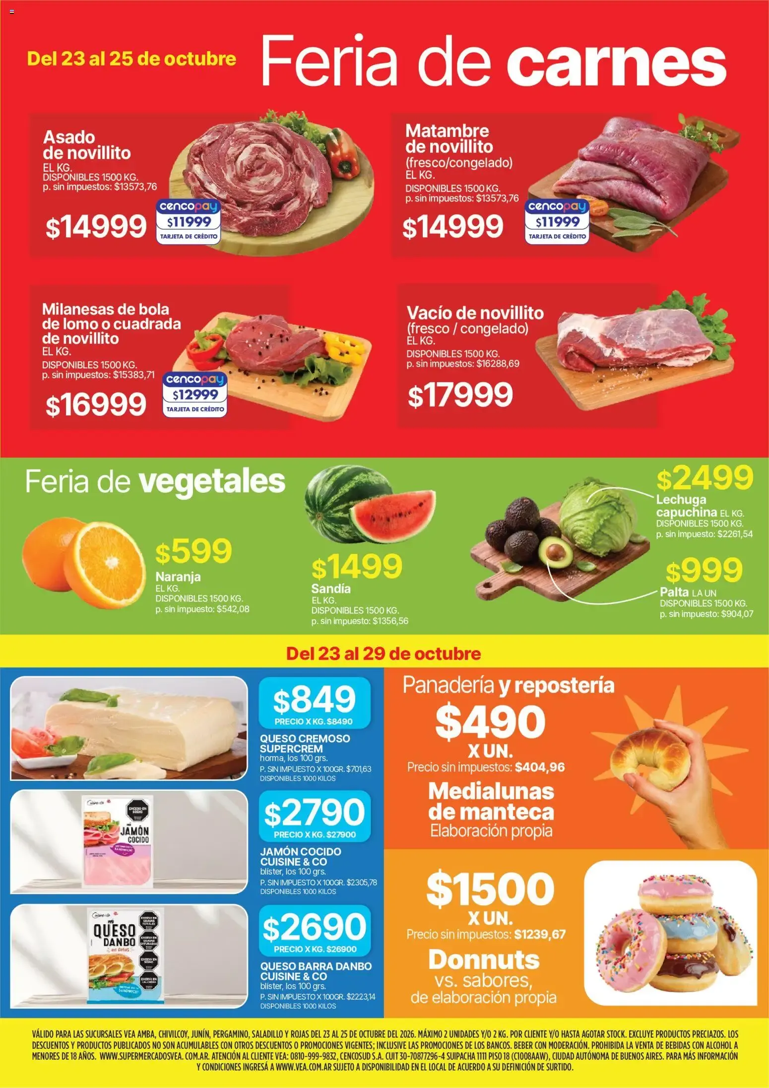 Ofertas de Vea - Ofertas del 23/10/2026 - 25/10/2026 23 de octubre al 25 de octubre 2026 - Página 3 del catálogo