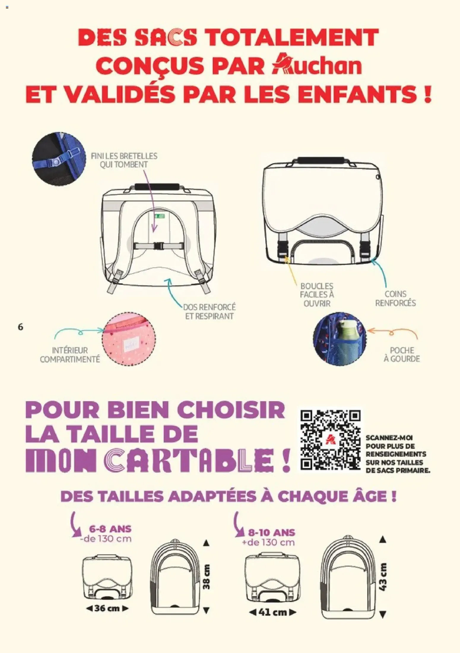 Auchan: La Sélection de la Rentrée du 30 juin au 30 août 2026 - Catalogue page 6