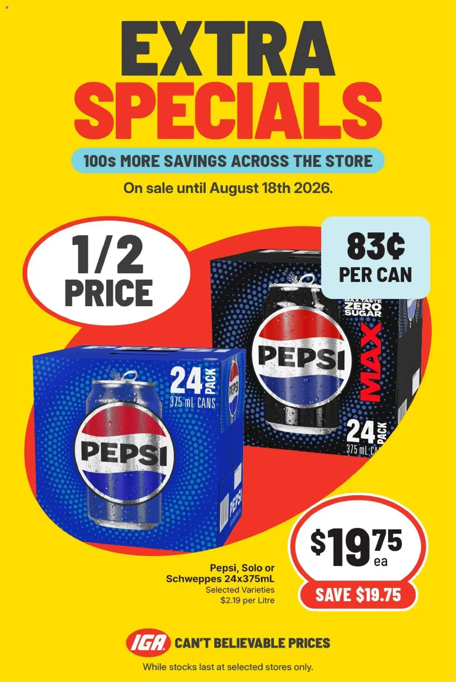 IGA Extra Specials - Catalogue valid from 12 August to 18 August 2026 - page 6
