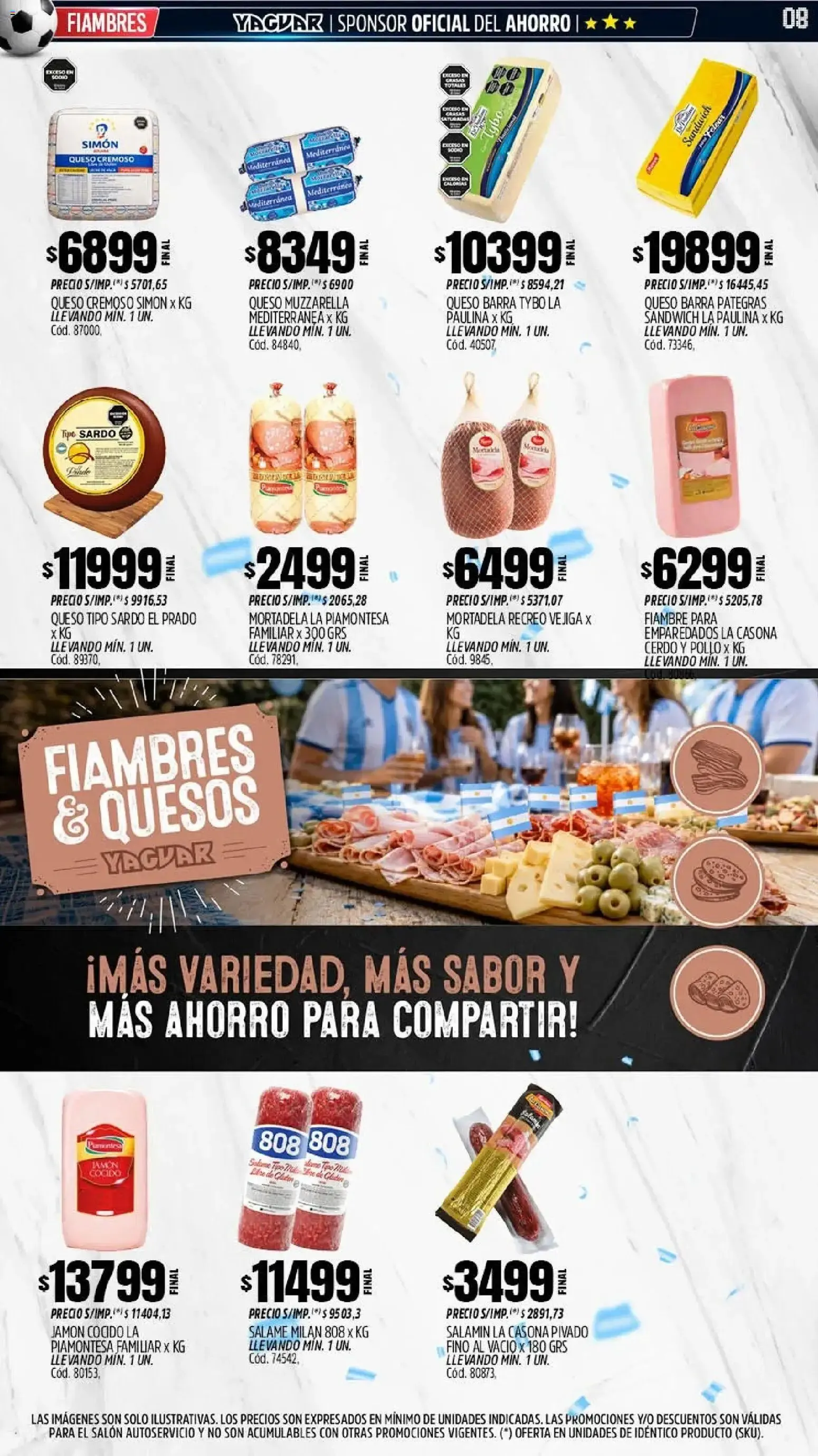Ofertas de Mayorista Yaguar - La Hinchada del Ahorro 15 de junio al 21 de junio 2026 - Página 7 del catálogo