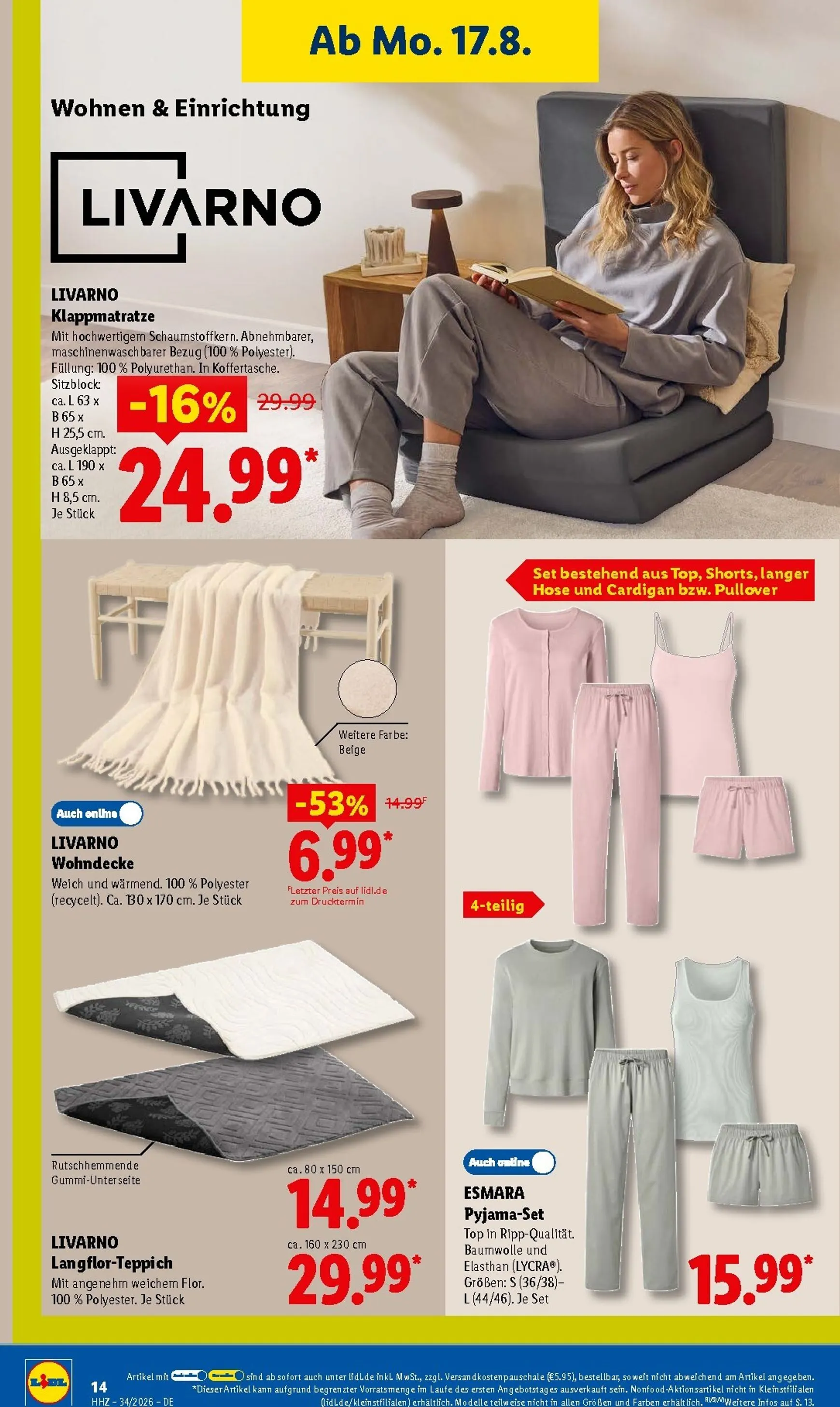 Lidl Prospekt nächste Woche – von Montag 17.08.2026 bis Samstag 22.08.2026 von 17. August bis 22. August 2026 - Prospekt seite 33