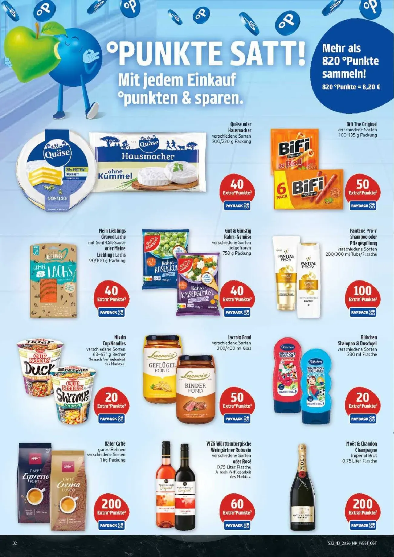 Marktkauf App: Scannen & Clever Sparen von 19. Oktober bis 24. Oktober 2026 - Prospekt seite 32