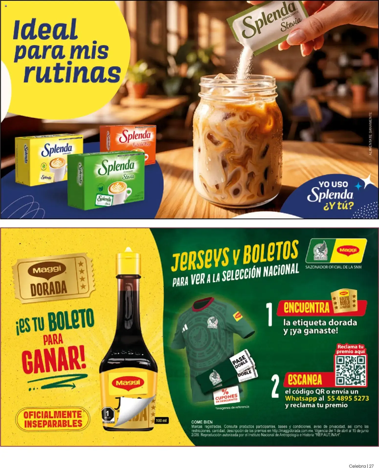 Catálogo de H-E-B folleto Celebra (01/05/2026 - 30/06/2026) - catálogo en línea 1 de mayo al 30 de junio 2026 - Pagina 27