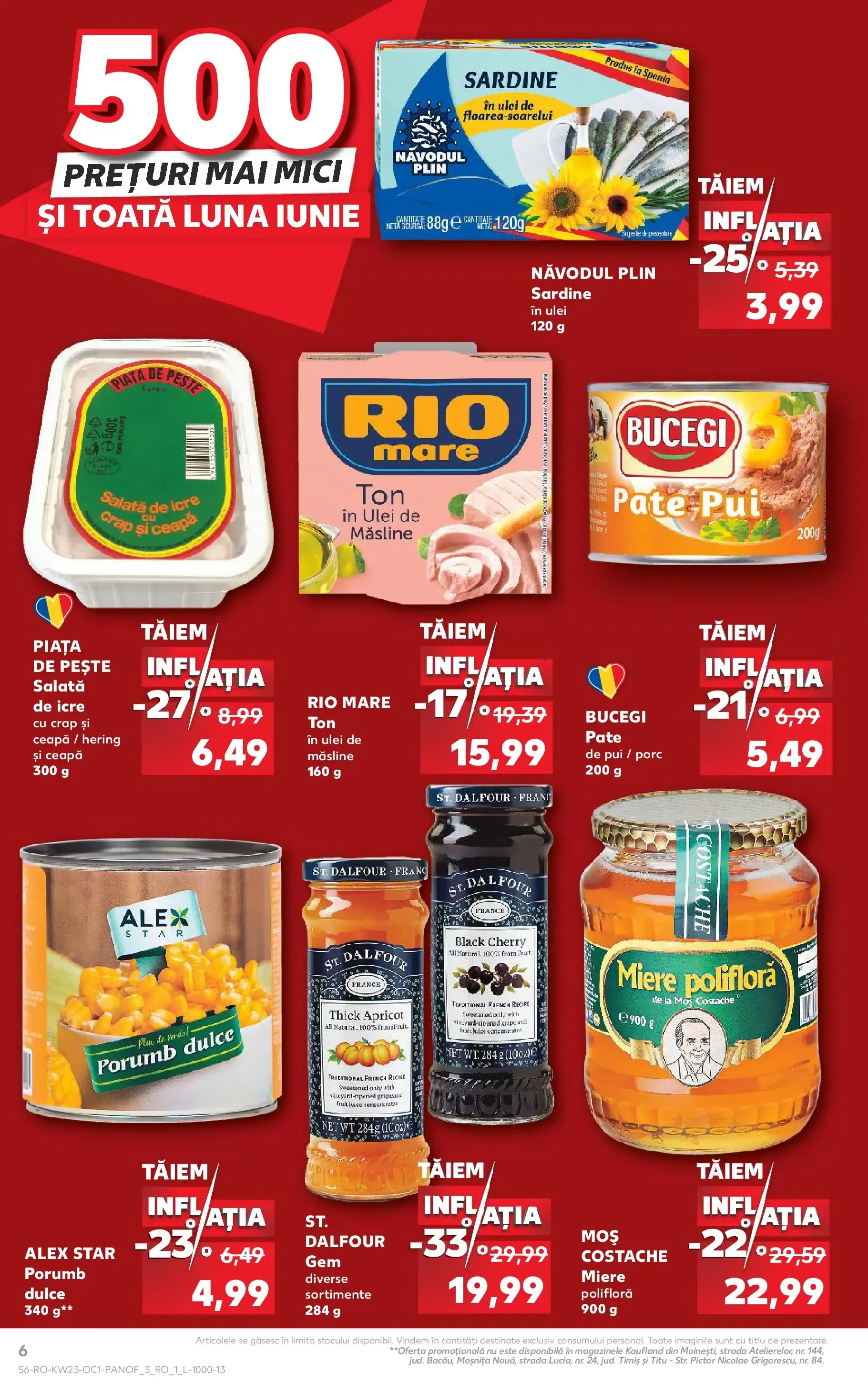 Catalog Kaufland Catalog Tăiem inflația 03.06.2026 - Revista si Oferta de la 3 iunie până la 30 iunie 2026 - Revista Pagina 6