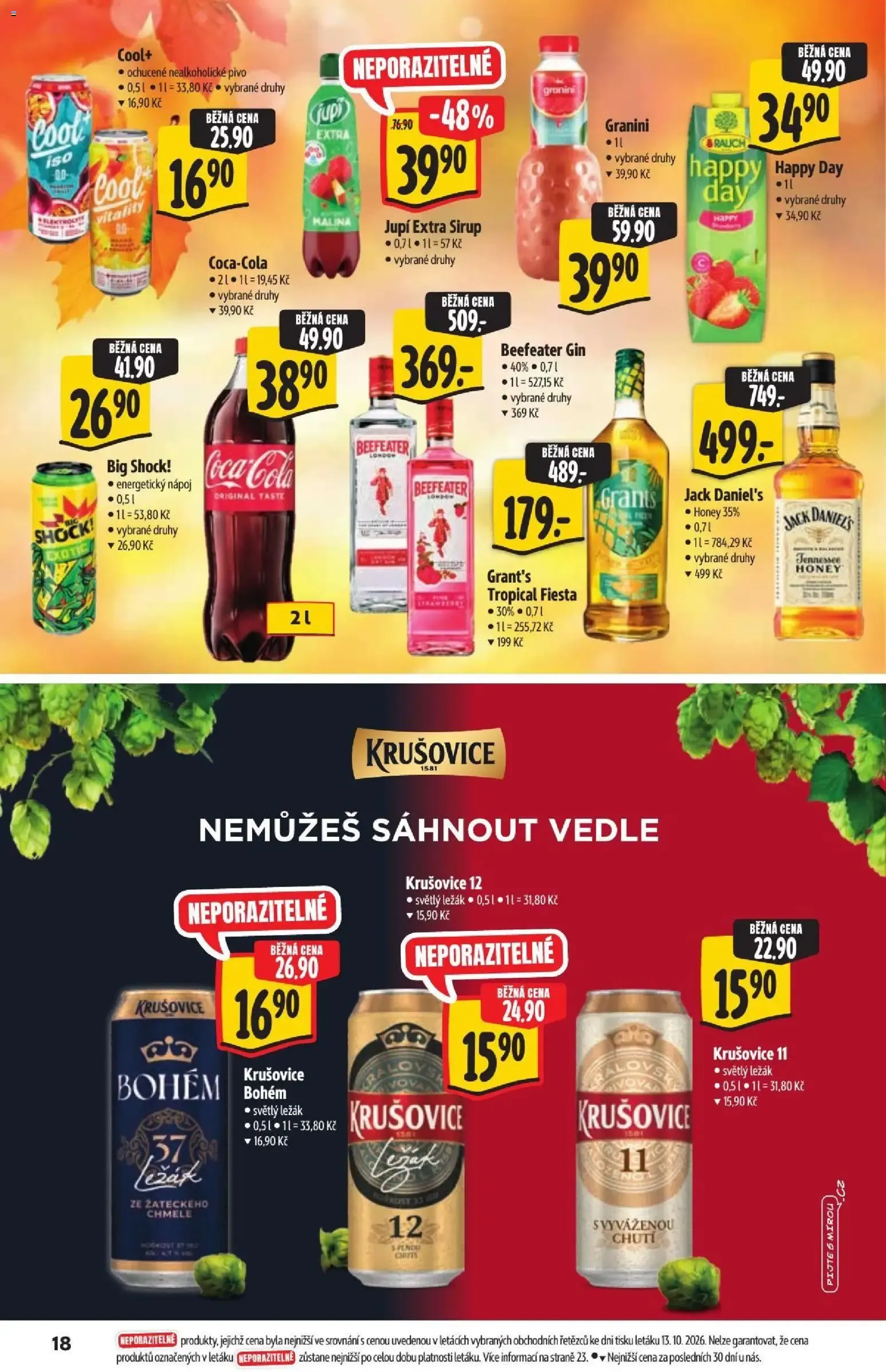 Albert leták - Hypermarket - Nabídka ve značkové kvalitě od 21.10.2026 - Akční leták - 21. října 3. listopadu 2026 - Page 18