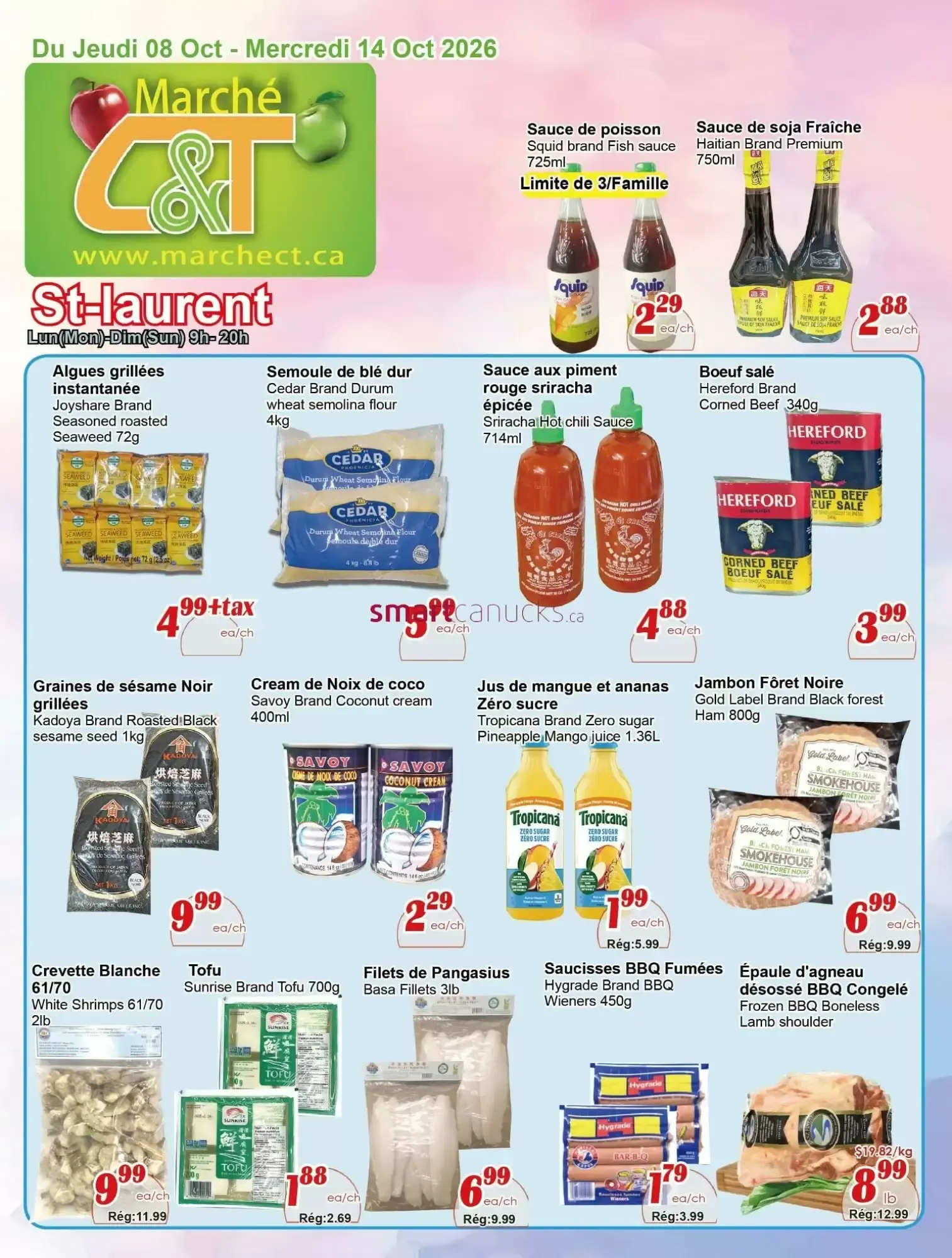 Marche C&T flyer week 41 from October 8 to October 14 2026 - flyer page 1