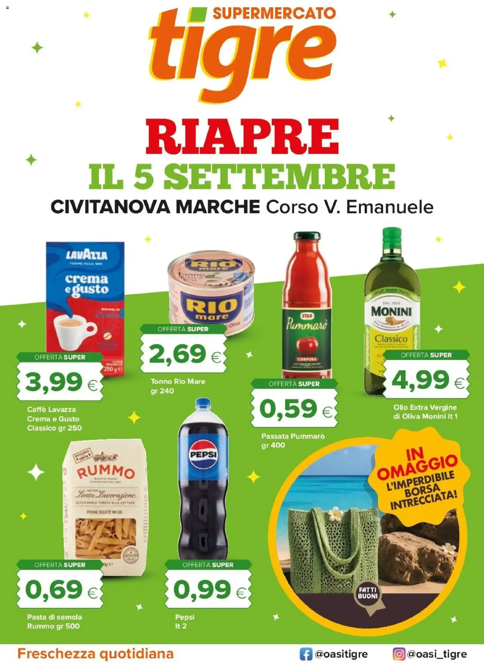 Tigre Reabre en Civitanova Marche da 5 settembre a 13 settembre di 2026 - Pagina del volantino 1