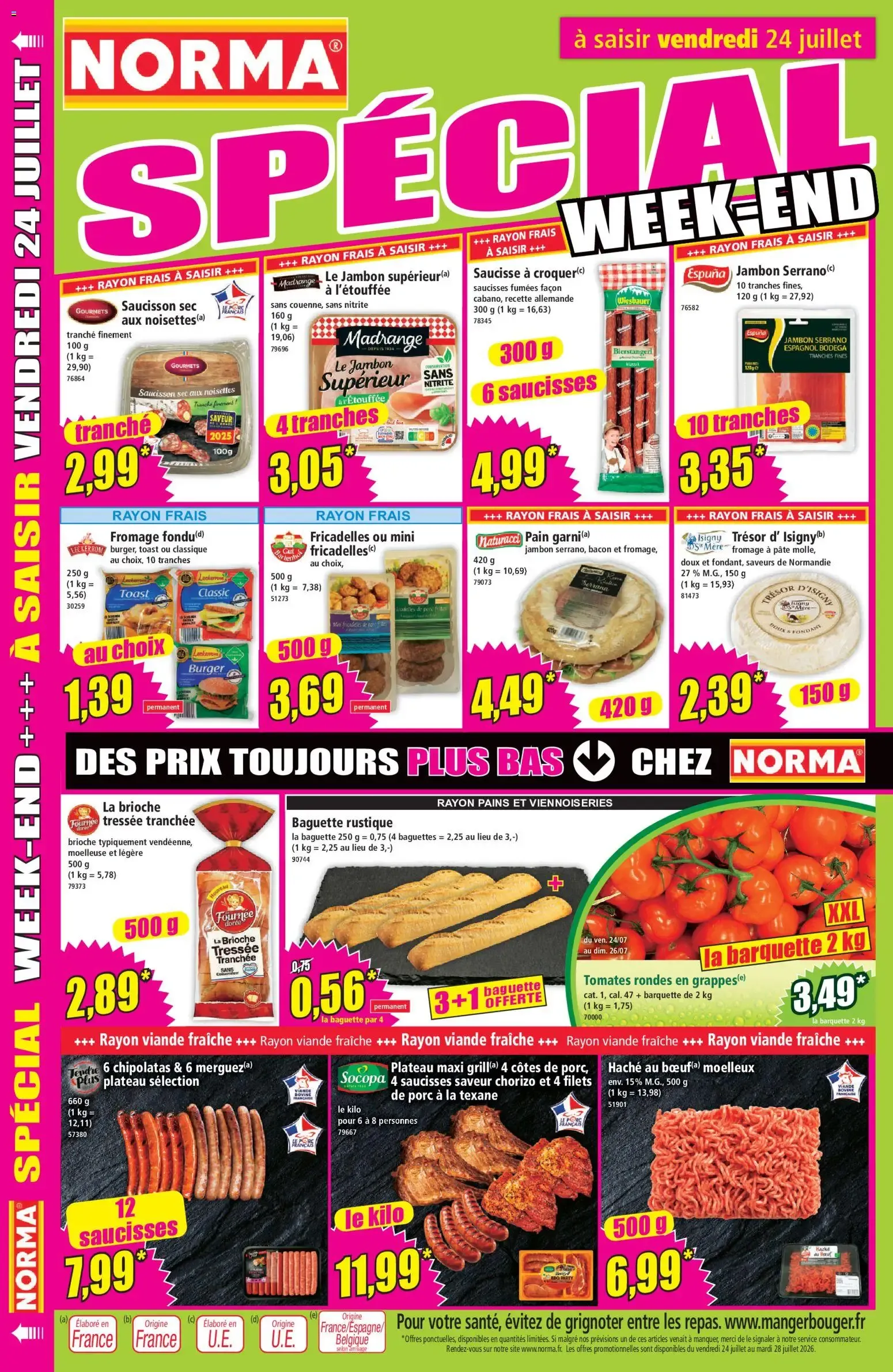 Norma catalogue à partir du 22/07/2026 - promo en ligne du 22 juillet au 28 juillet 2026 - Catalogue page 12