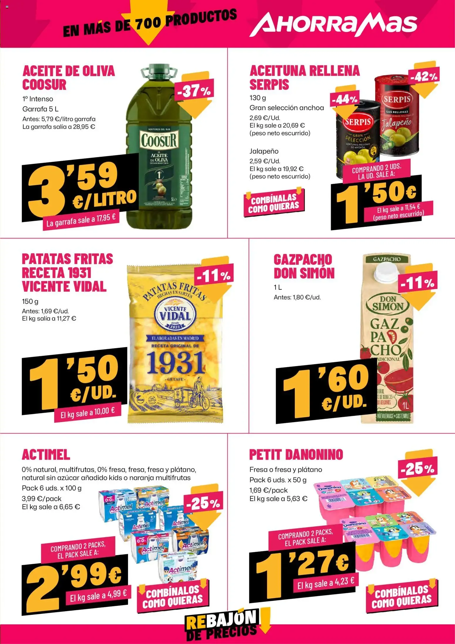 Catálogo de AhorraMas: Rebajón de Precios en más de 700 productos 13 de agosto al 19 de agosto 2026 - Página 12