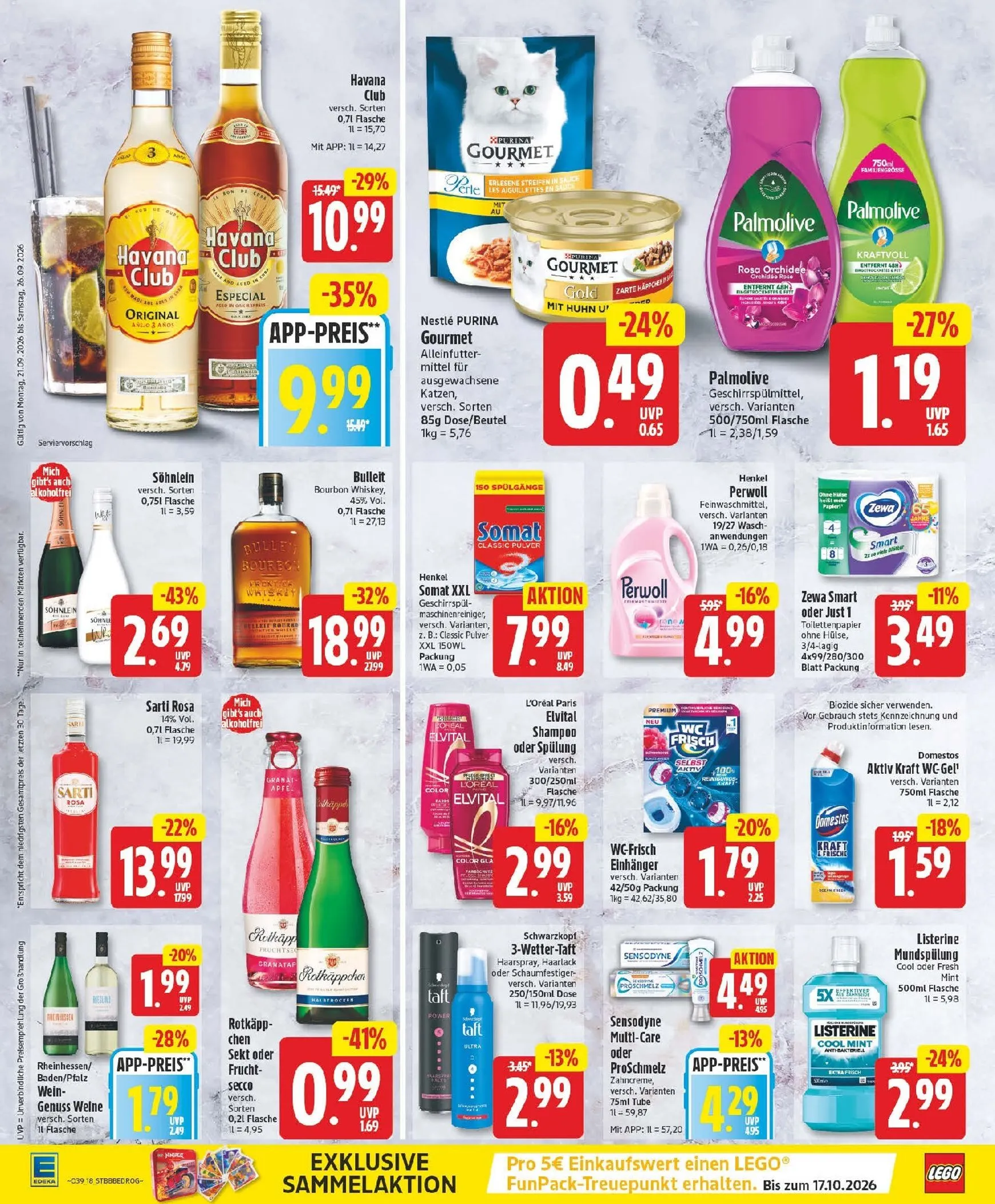MIT DER EDEKA APP SPARST DU NOCH MEHR! von 21. September bis 26. September 2026 - Prospekt seite 18
