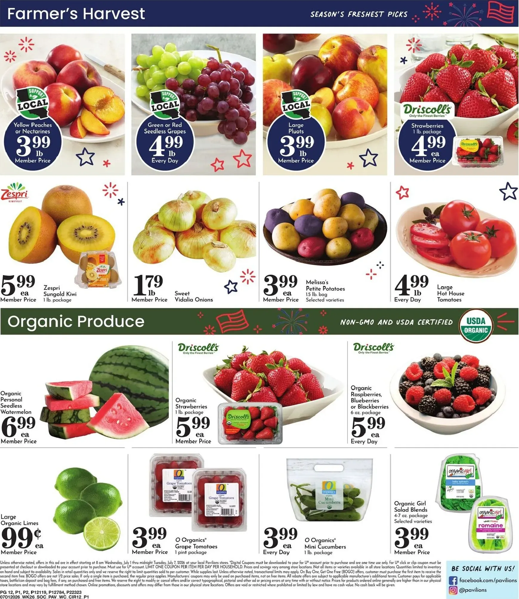 Weekly ad Current Pavilions leaflet valid from Wednesday 07/01/2026 to Tuesday 07/07/2026 from July 1 to July 7 2026 - Page 11