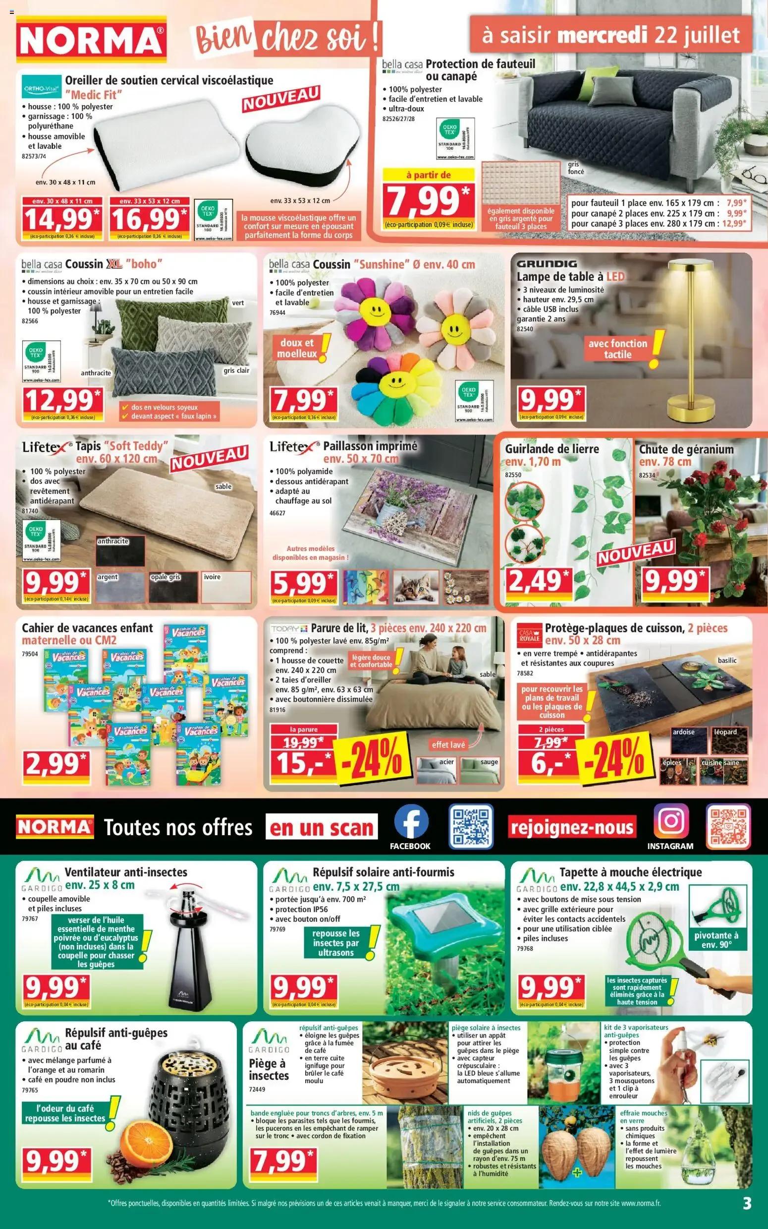 Norma catalogue à partir du 22/07/2026 - promo en ligne du 22 juillet au 28 juillet 2026 - Catalogue page 3