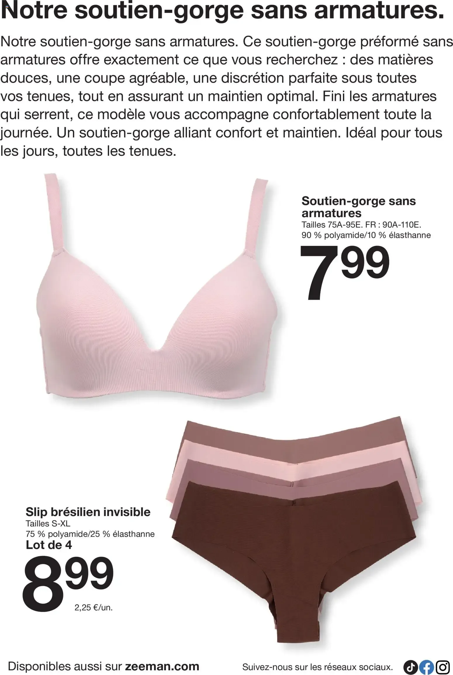 Cette semaine : des tenues d'automne aux sous-vêtements. du 12 septembre au 25 septembre 2026 - Catalogue page 16
