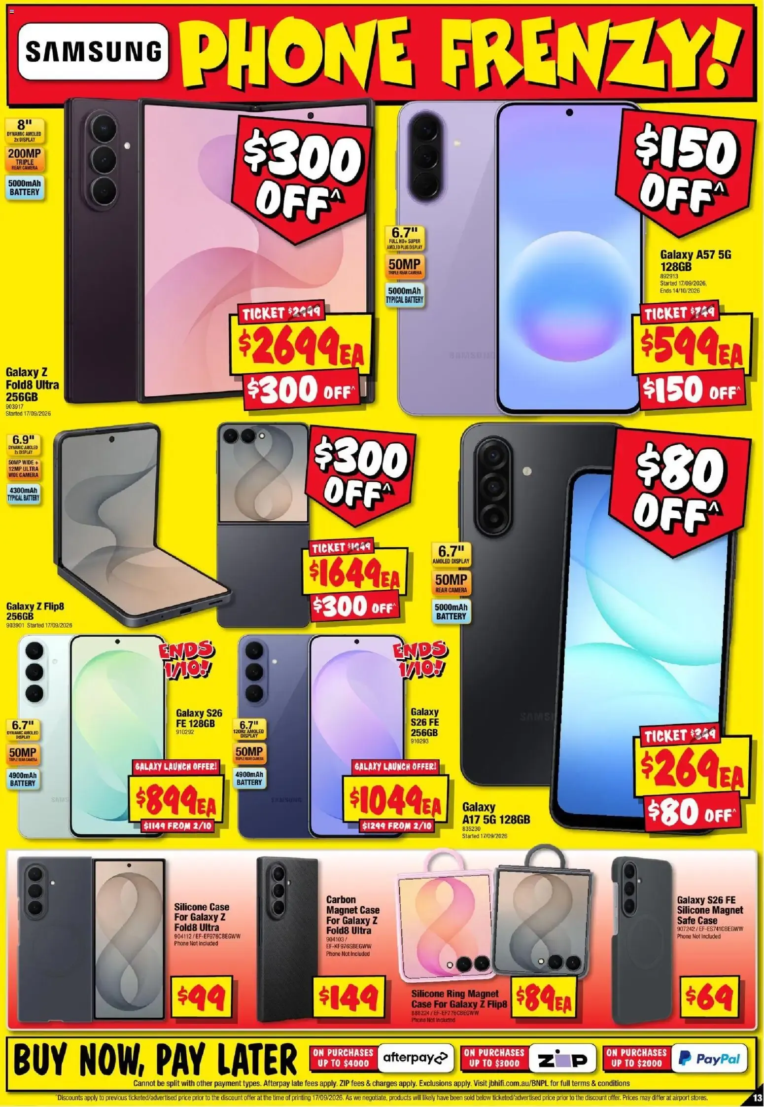 JB HI-FI FOOTY FINALS FRENZY! - Catalogue valid from 24 September to 7 October 2026 - page 13