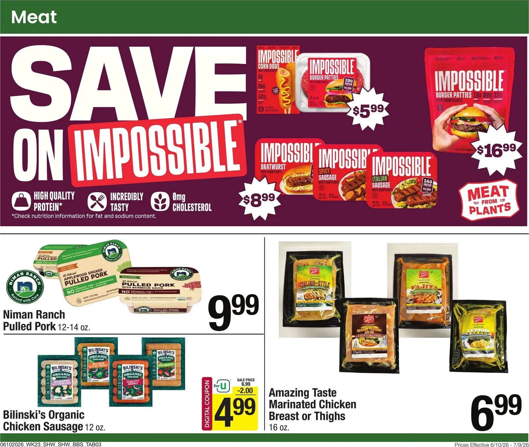 Weekly ad Current Shaw's - Big Book of Savings leaflet valid from Wednesday 06/10/2026 to Thursday 07/09/2026 from June 10 to July 9 2026 - Page 3