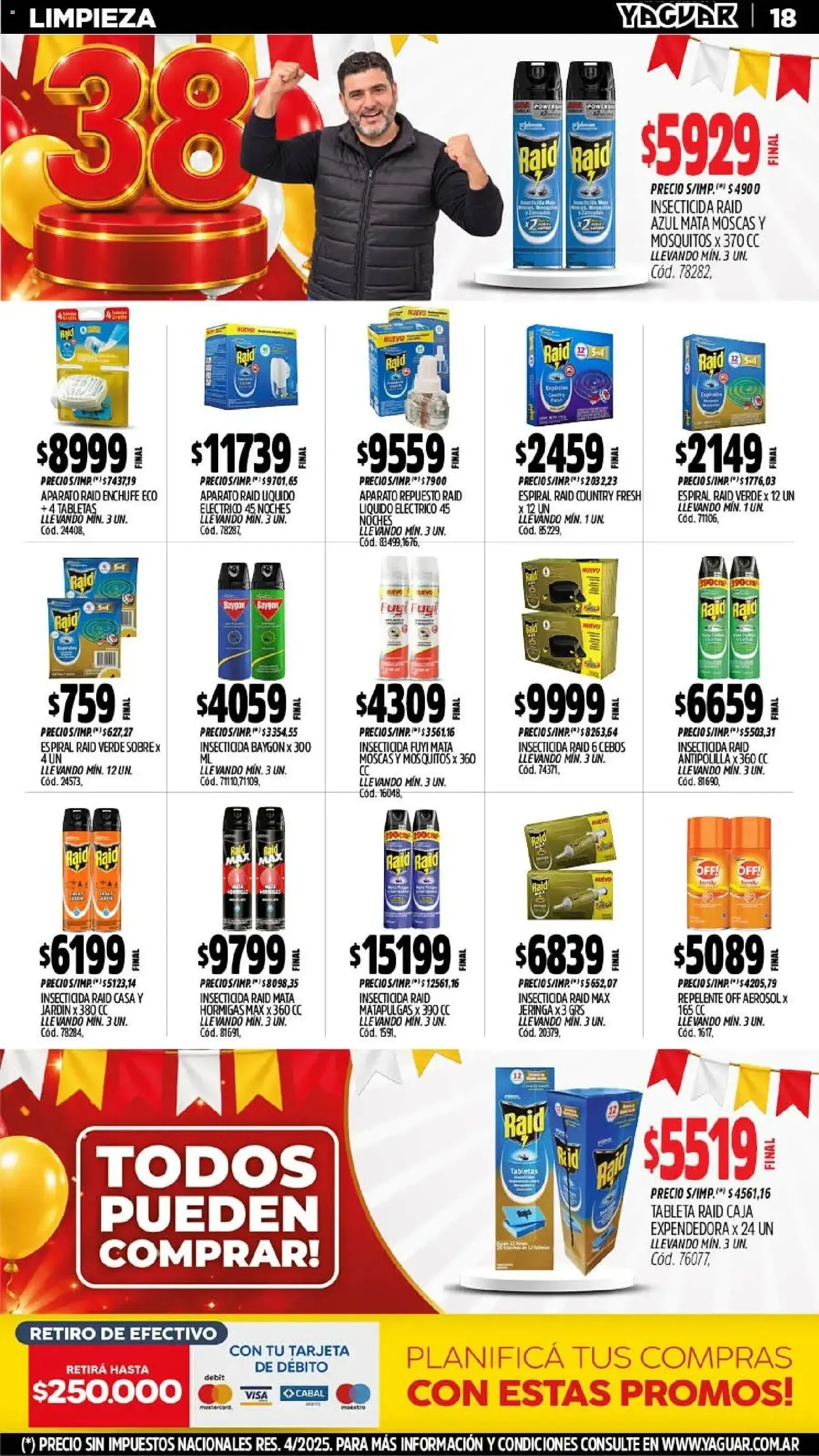 Ofertas de Yaguar - Oferta Semanal Mar del Plata del 26/10/2026 - 31/10/2026 26 de octubre al 31 de octubre 2026 - Página 19 del catálogo