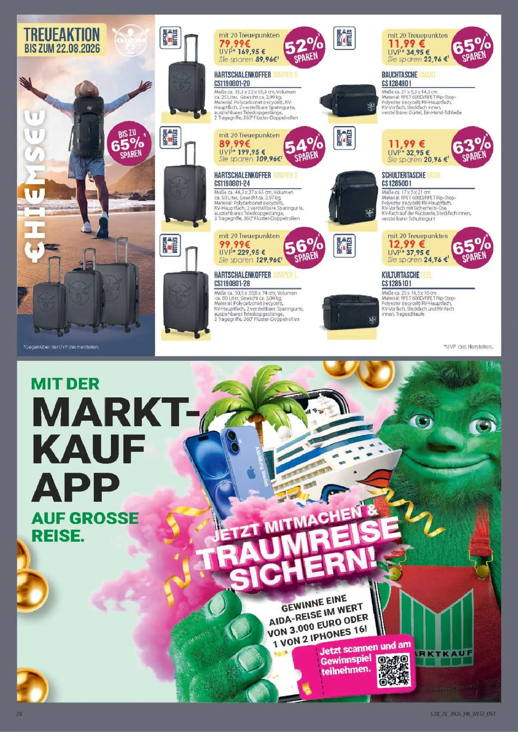 Marktkauf Prospekt – von Montag 06.07.2026 bis Samstag 11.07.2026 von 6. Juli bis 11. Juli 2026 - Prospekt seite 28