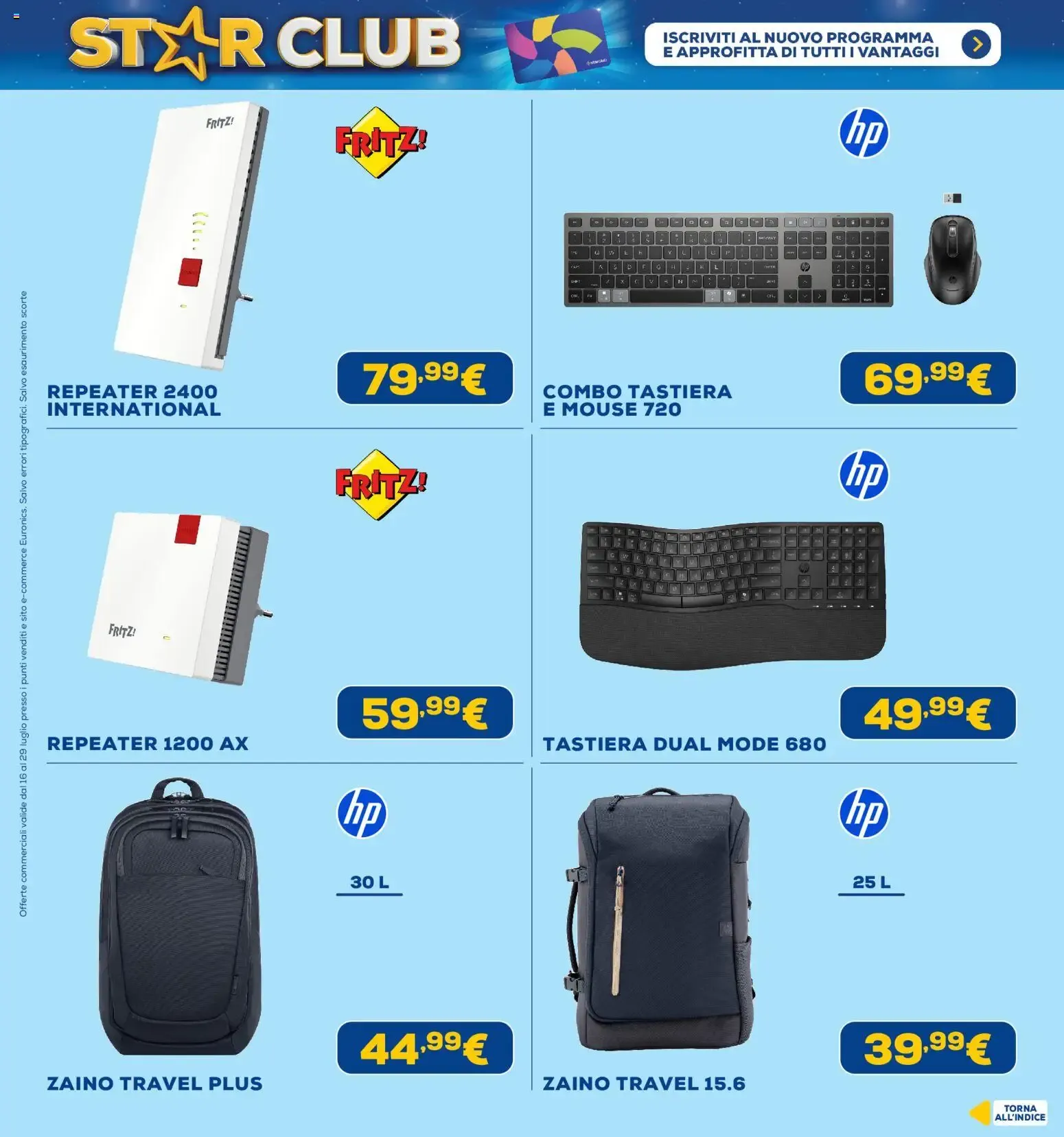 STAR CLUB - IL PROGRAMMA CHE PREMIA I TUOI ACQUISTI da 16 luglio a 29 luglio di 2026 - Pagina del volantino 35