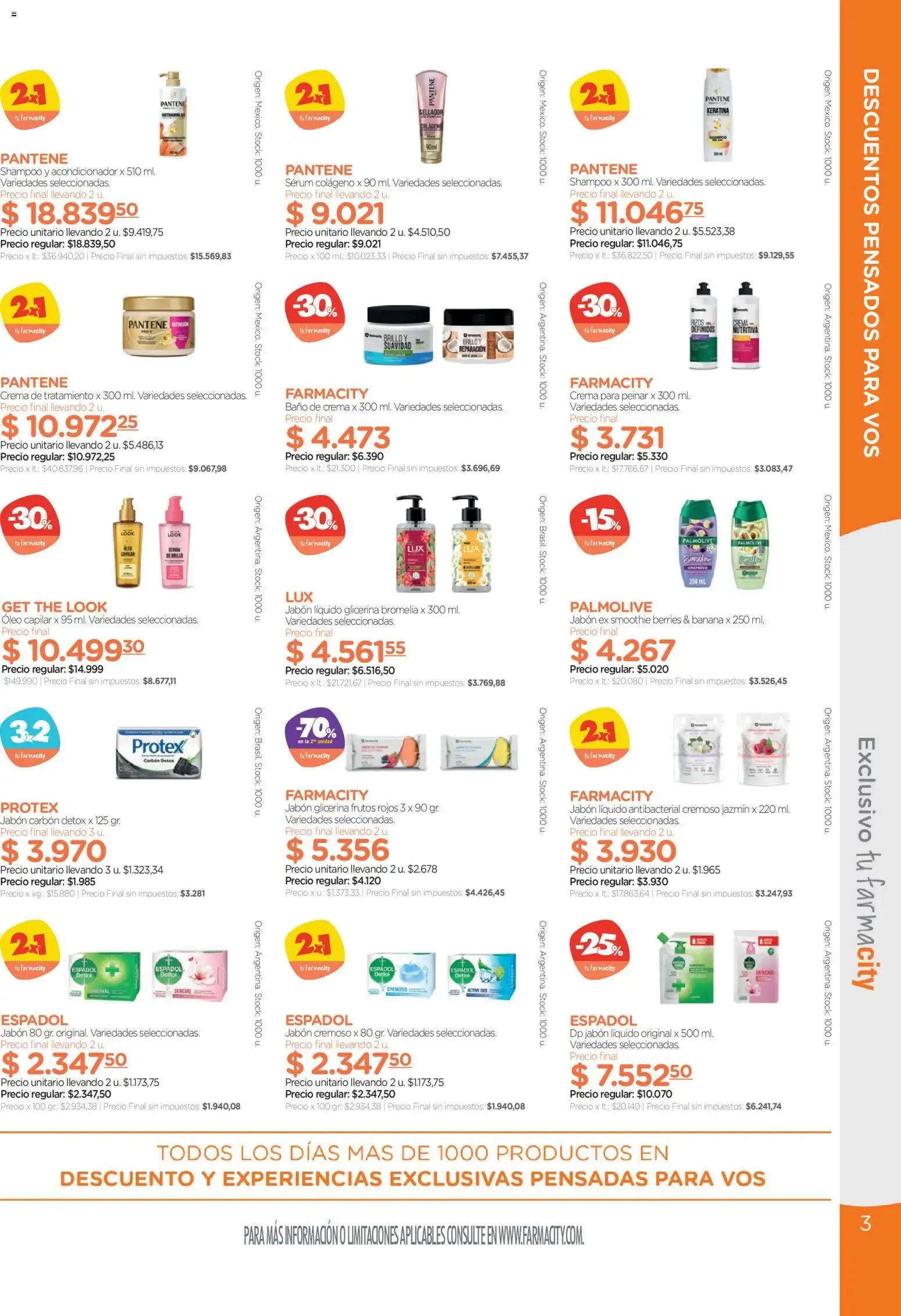 Ofertas de SEMANA tu farmacity 22 de octubre al 30 de octubre 2026 - Página 3 del catálogo