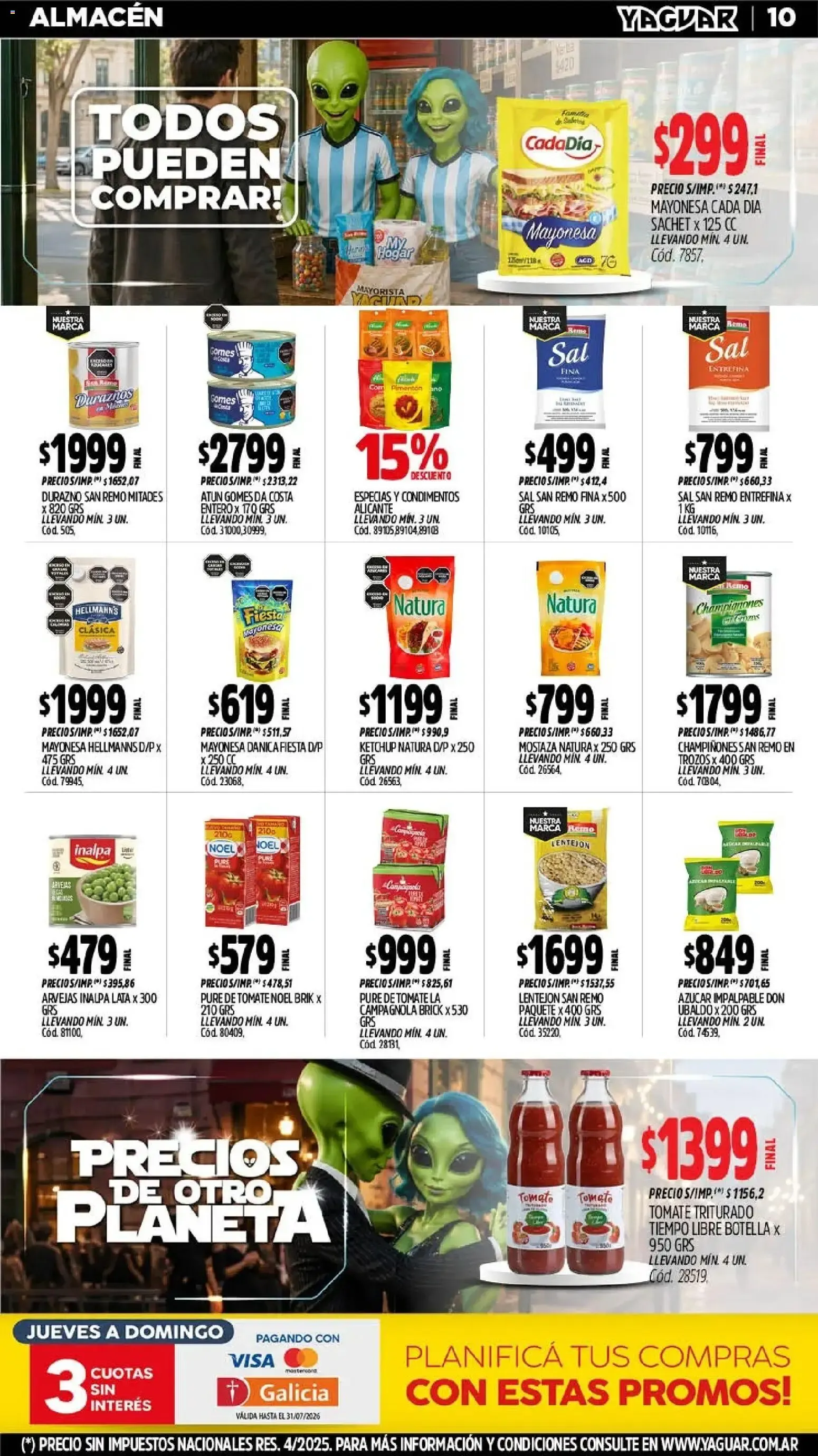 Ofertas de Yaguar - Oferta Semanal Trelew del 06/07/2026 - 12/07/2026 6 de julio al 12 de julio 2026 - Página 13 del catálogo
