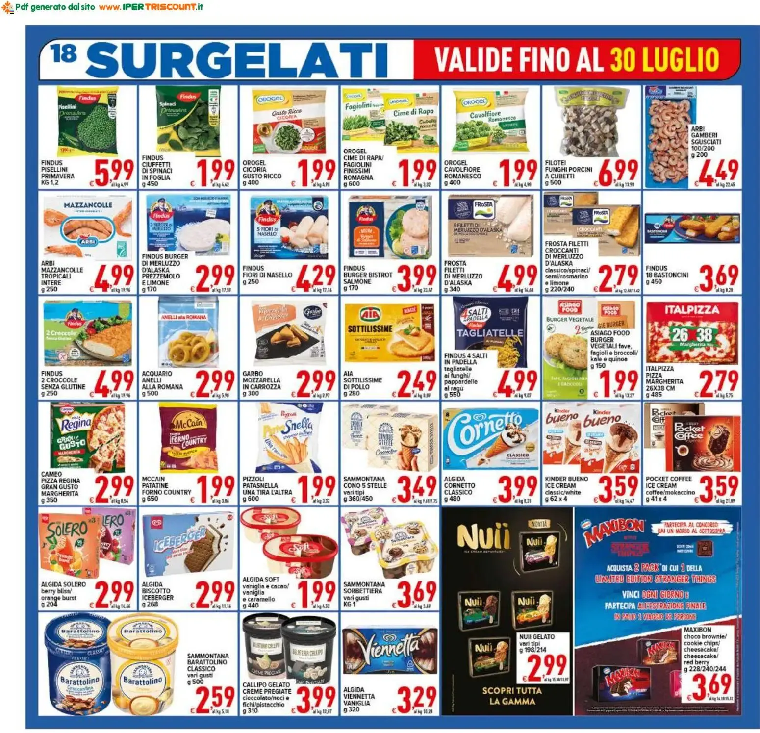 Ipertriscount volantino dal 22/07/2026 - online Offerte da 22 luglio a 30 luglio di 2026 - Pagina del volantino 18