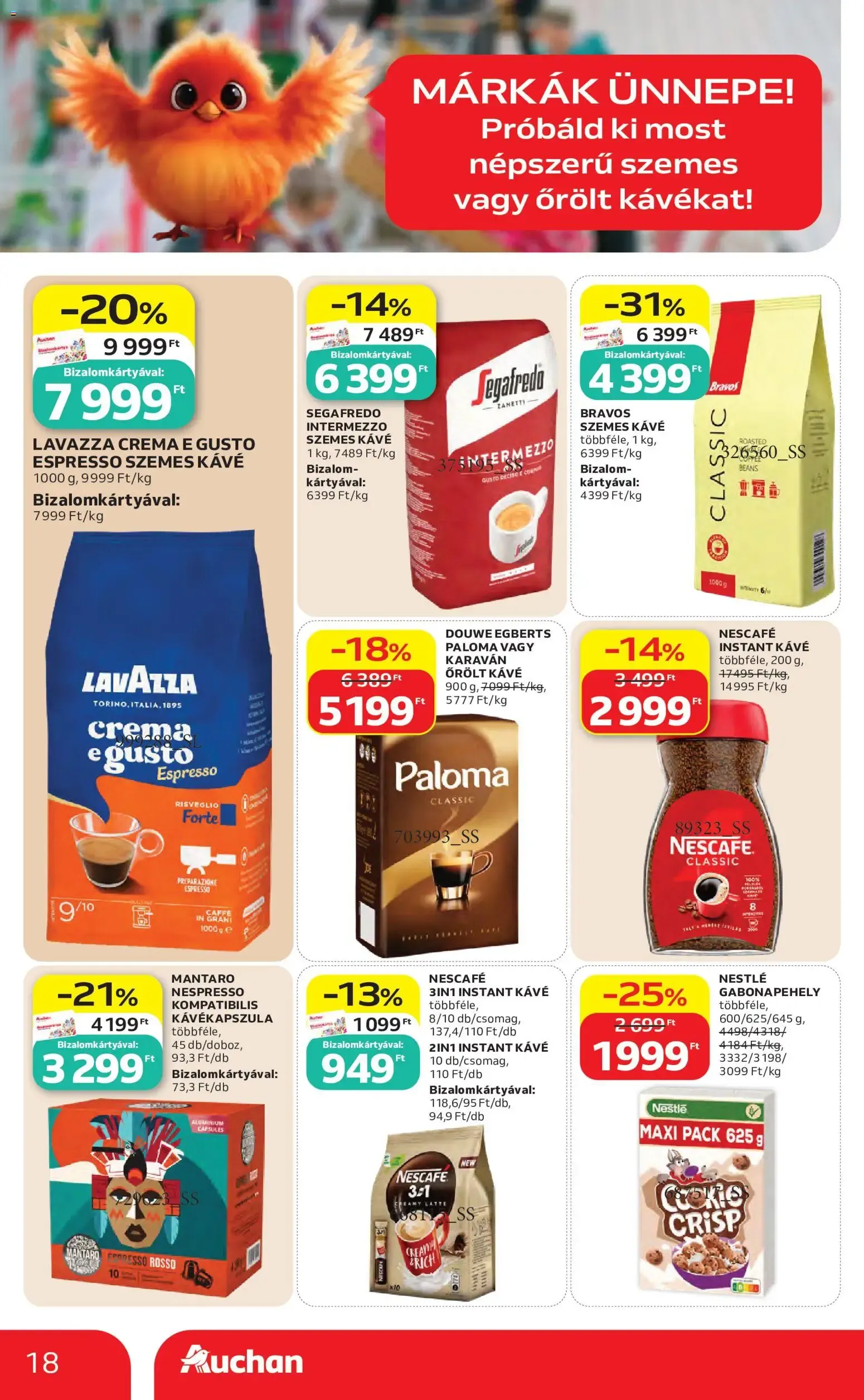 Katalógus Auchan hipermarket: Márkák Ünnepe! július 23.-tól július 29.-ig 2026. - Oldal 18