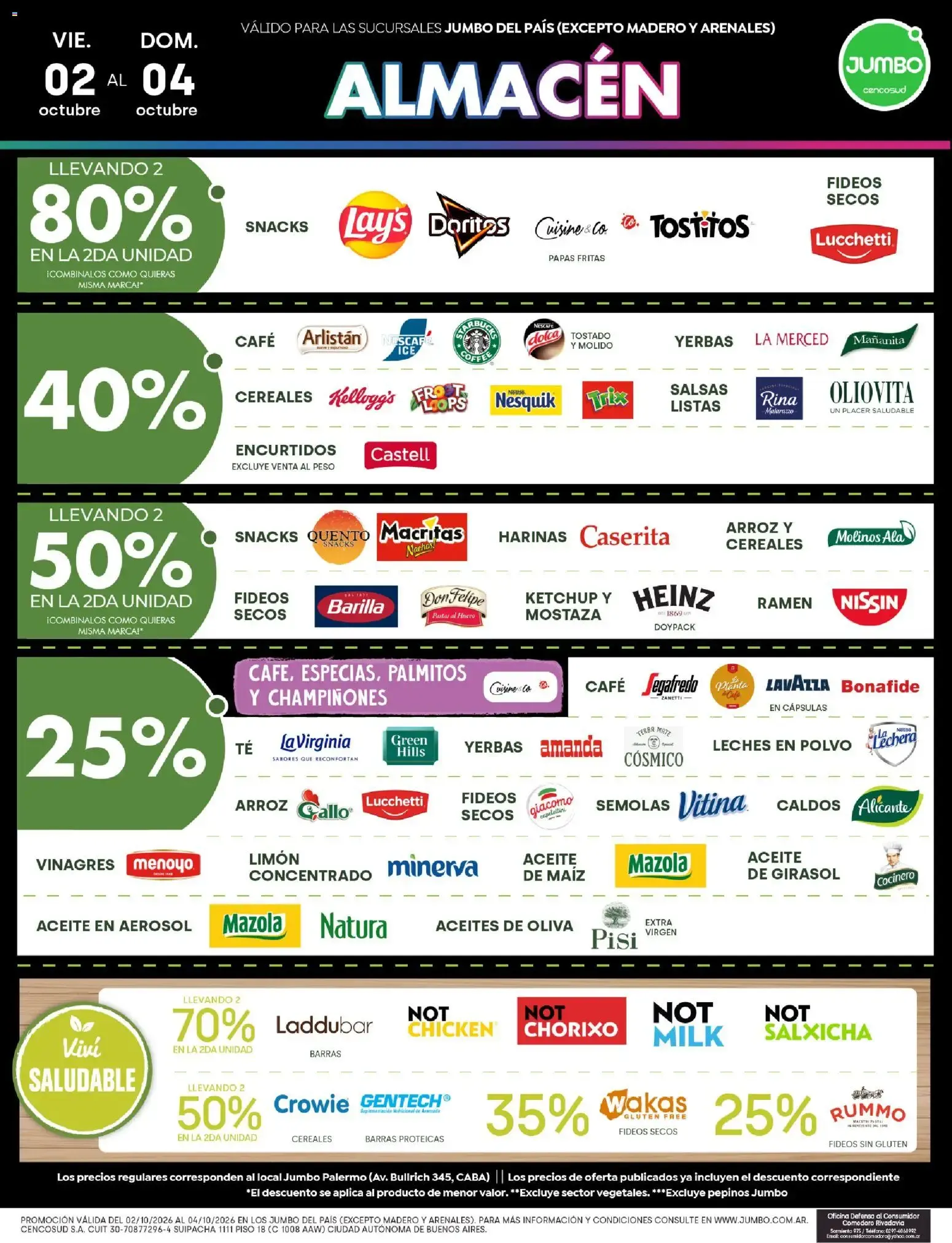 Ofertas de Jumbo - Cenco Black Mendoza del 02/10/2026 - 04/10/2026 2 de octubre al 4 de octubre 2026 - Página 3 del catálogo
