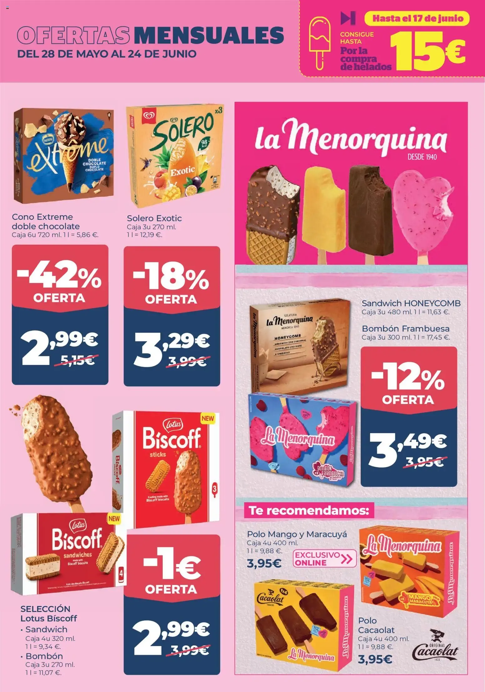 Catálogo de La Sirena: Un Verano Lleno de Hits - Ofertas en Helados y Sorbetes 11 de junio al 24 de junio 2026 - Página 9