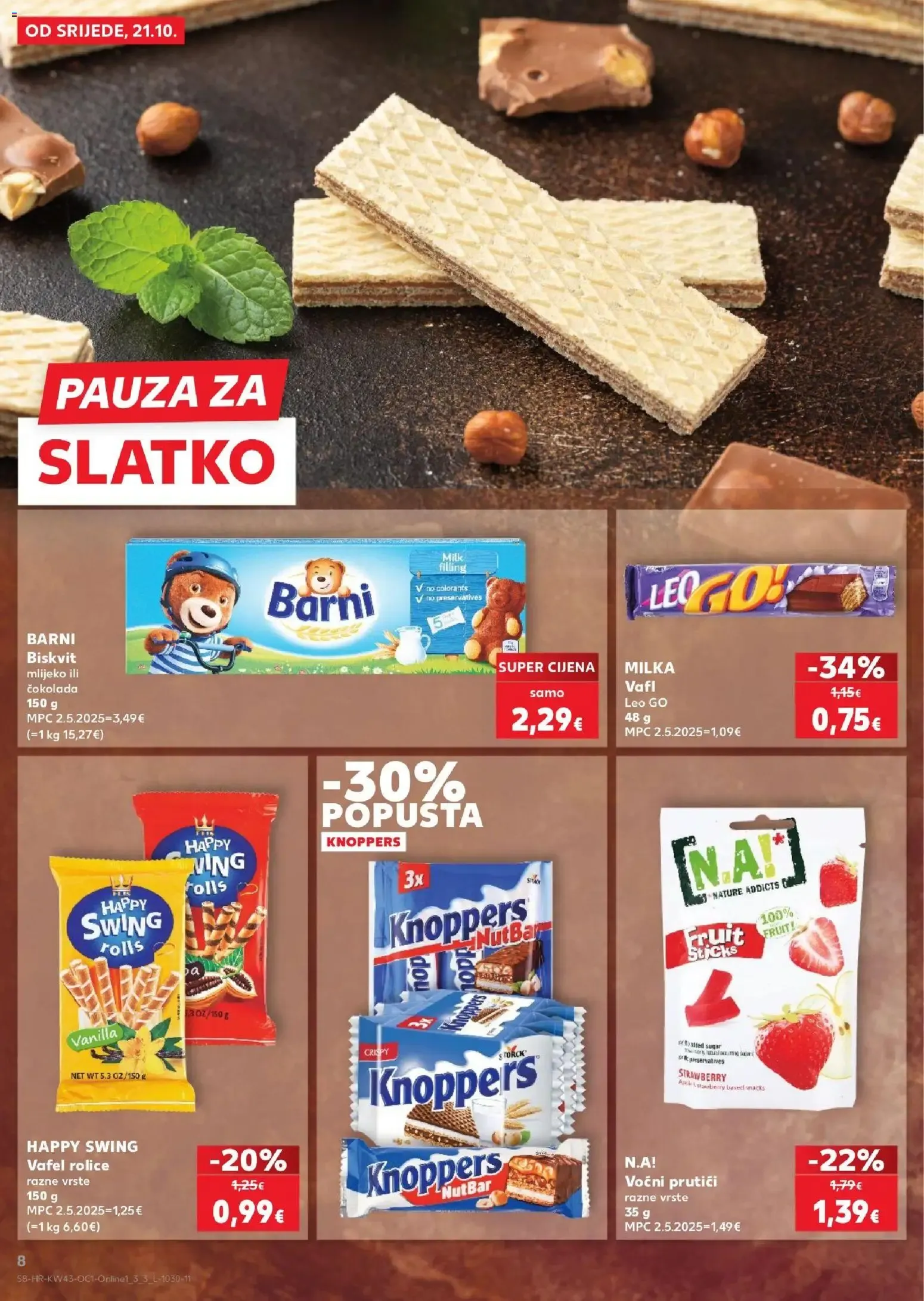 Katalog Kaufland Katalog novi od 21.10.2026 na listanje > letak digitalni od 21. listopada do 27. listopada 2026. - Pregled Stranica 8