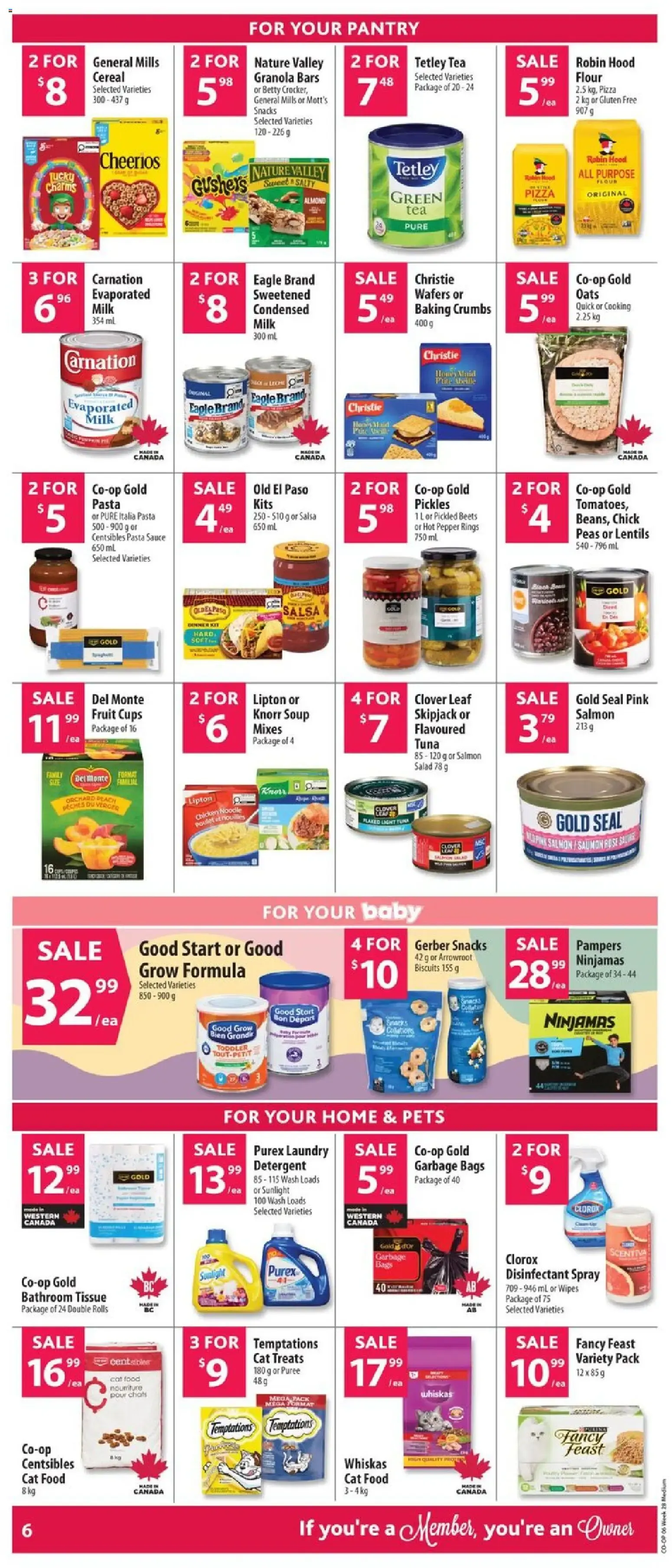 Co-op Food weekly flyer / circulaire from Jul 9, 2025 > weekly specials & deals from July 9 to July 15 2025 - flyer page 12