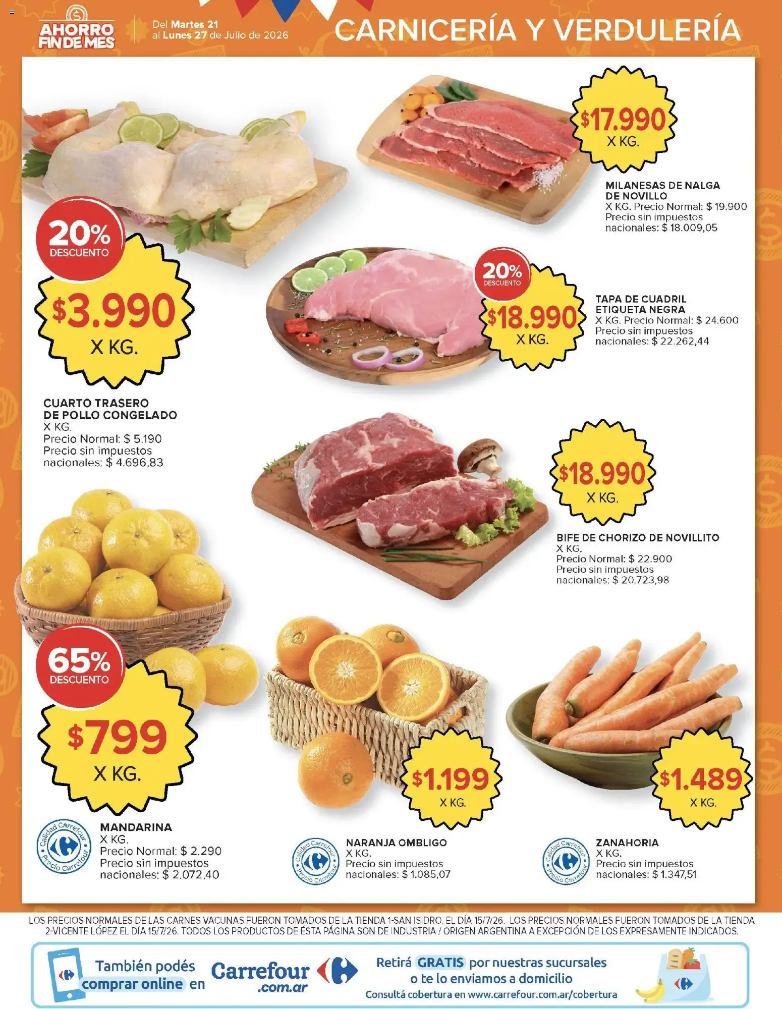 Ofertas de Carrefour - AHORRO FIN DE MES || del 21/07/2026 - 28/07/2026 || Promociones 21 de julio al 27 de julio 2026 - Página 3 del catálogo