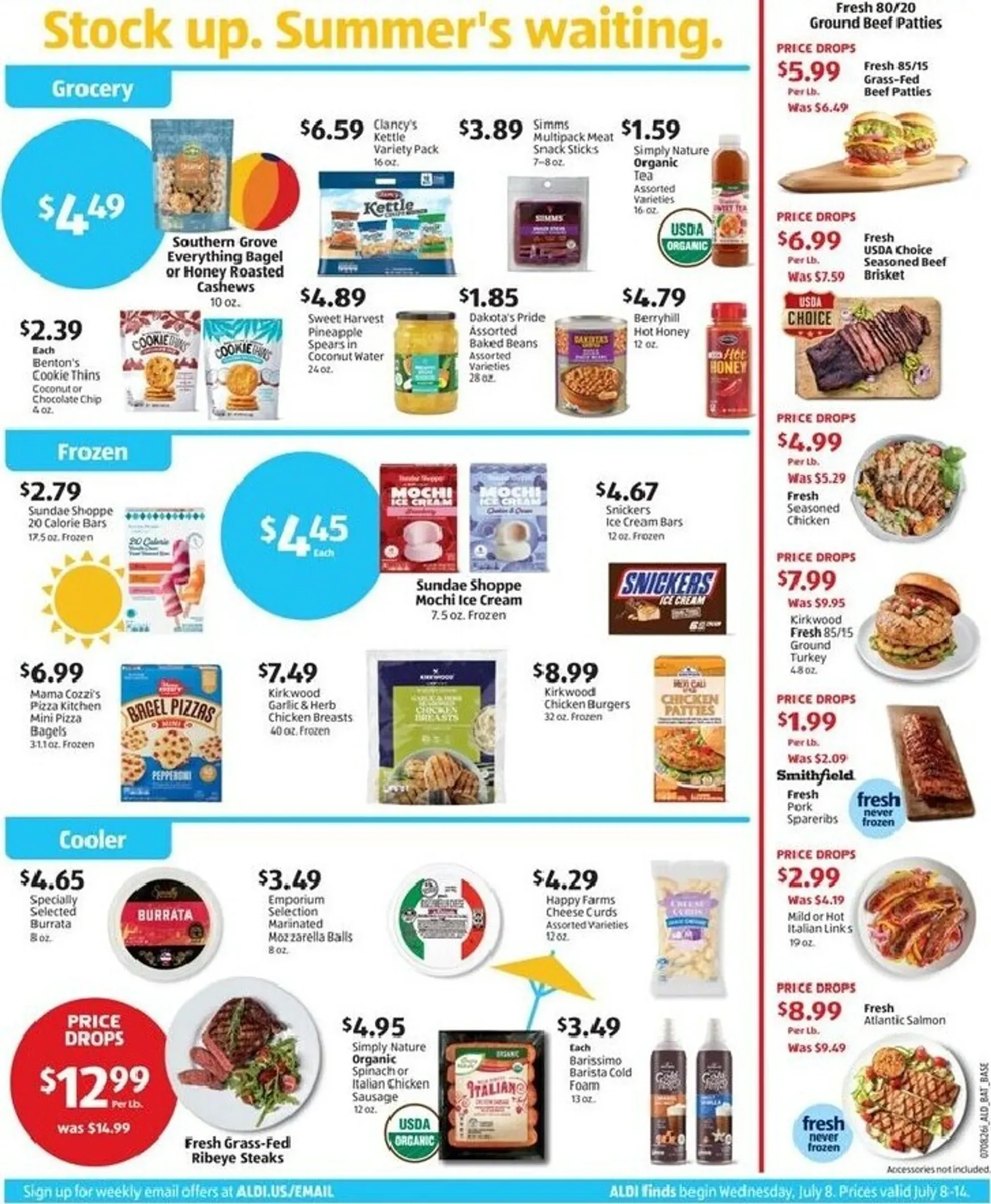 Weekly ad Current ALDI leaflet valid from Wednesday 07/08/2026 to Tuesday 07/14/2026 from July 8 to July 14 2026 - Page 2