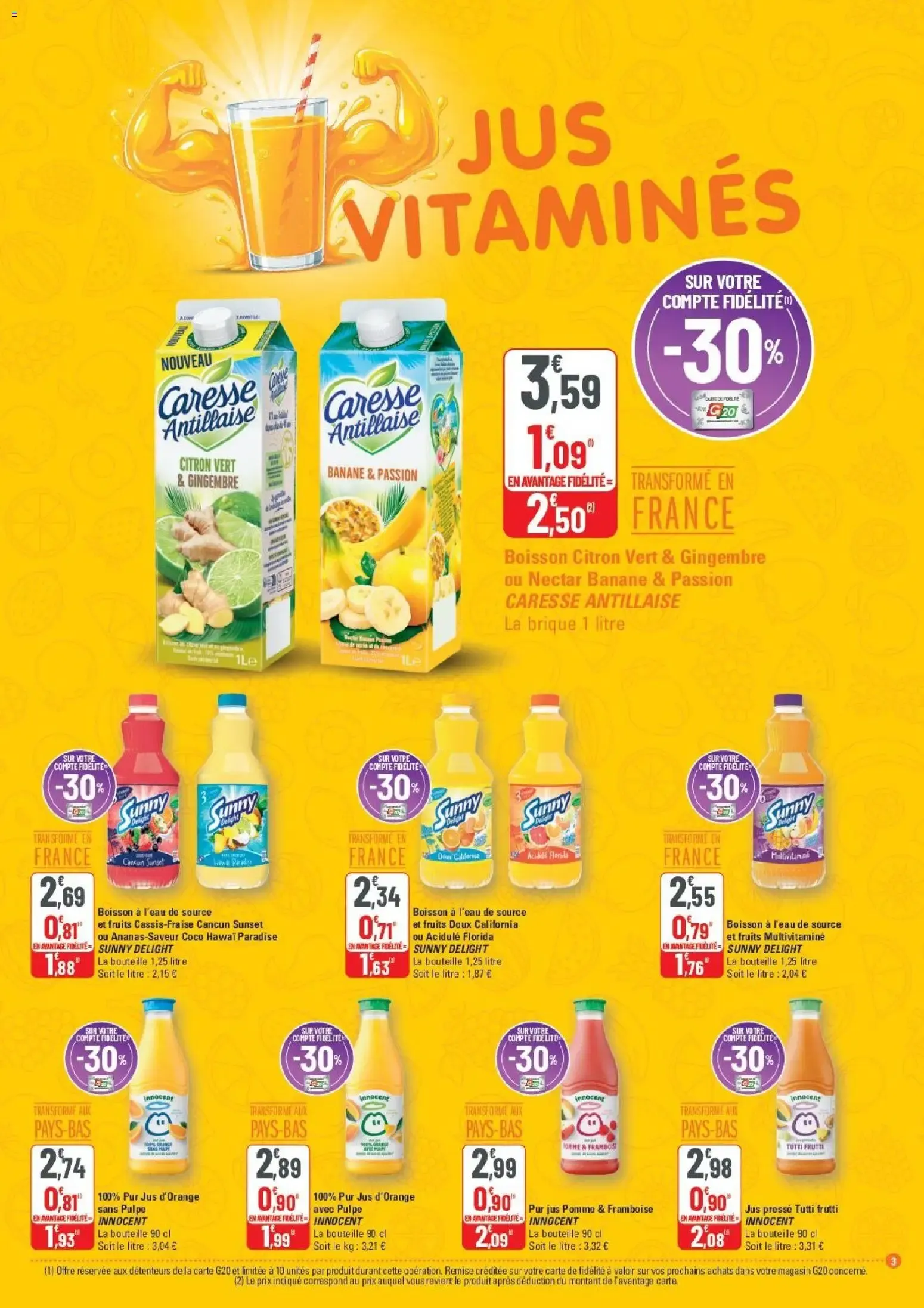 G20 Supermarchés catalogue à partir du 01/07/2026 - promo en ligne du 1 juillet au 12 juillet 2026 - Catalogue page 3
