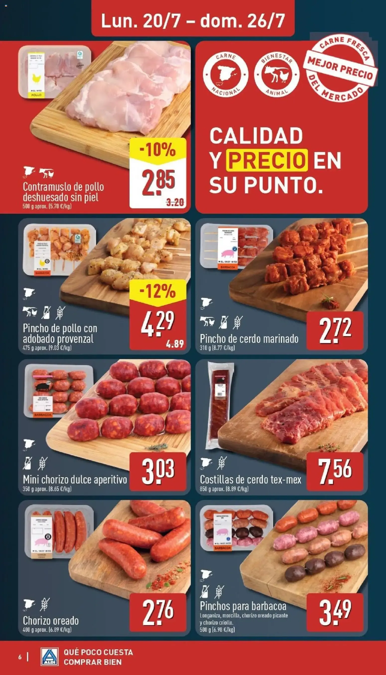 Catálogo de Aldi: Frescura a precios para tirarse a la piscina 20 de julio al 26 de julio 2026 - Página 6