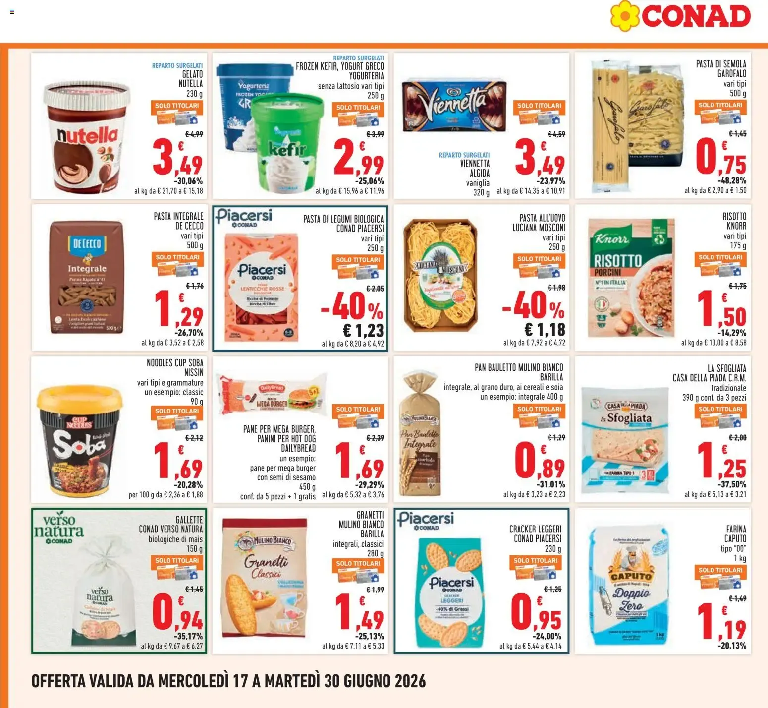 Volantino Conad dal 17/06/2026 > Anteprima da 17 giugno a 30 giugno di 2026 - Pagina del volantino 10