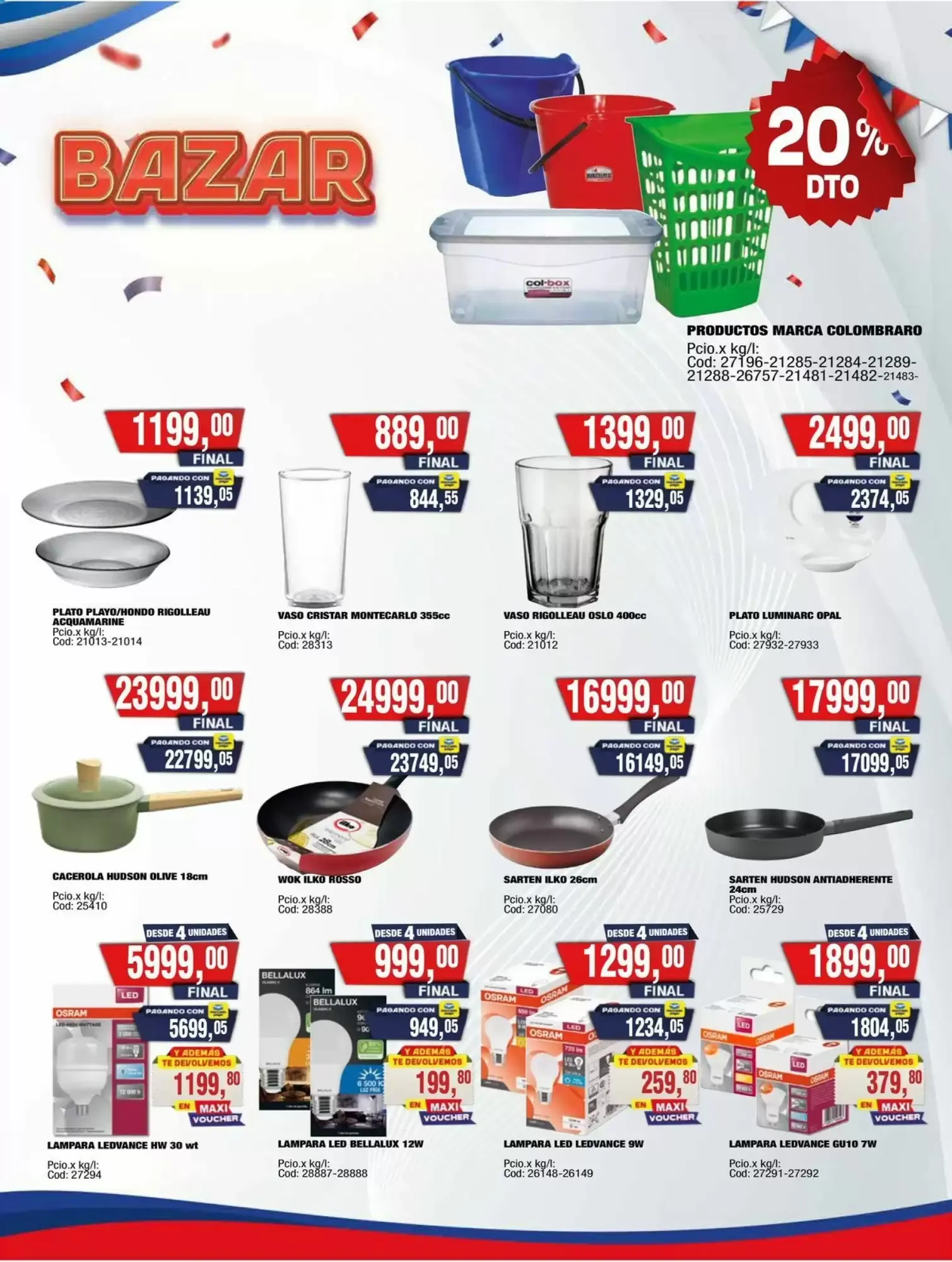 Ofertas de SUPERMERCADO MAYORISTA MAXICONSUMO 3 de agosto al 9 de agosto 2026 - Página 35 del catálogo