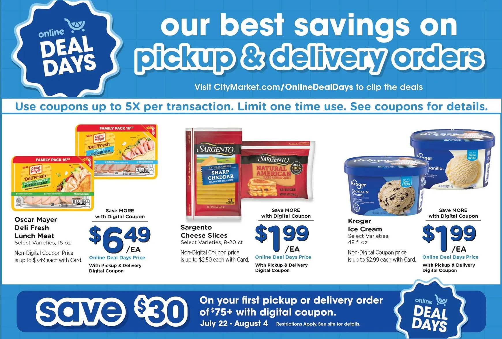Weekly ad Current City Market leaflet valid from Wednesday 07/29/2026 to Tuesday 08/04/2026 from July 29 to August 4 2026 - Page 8