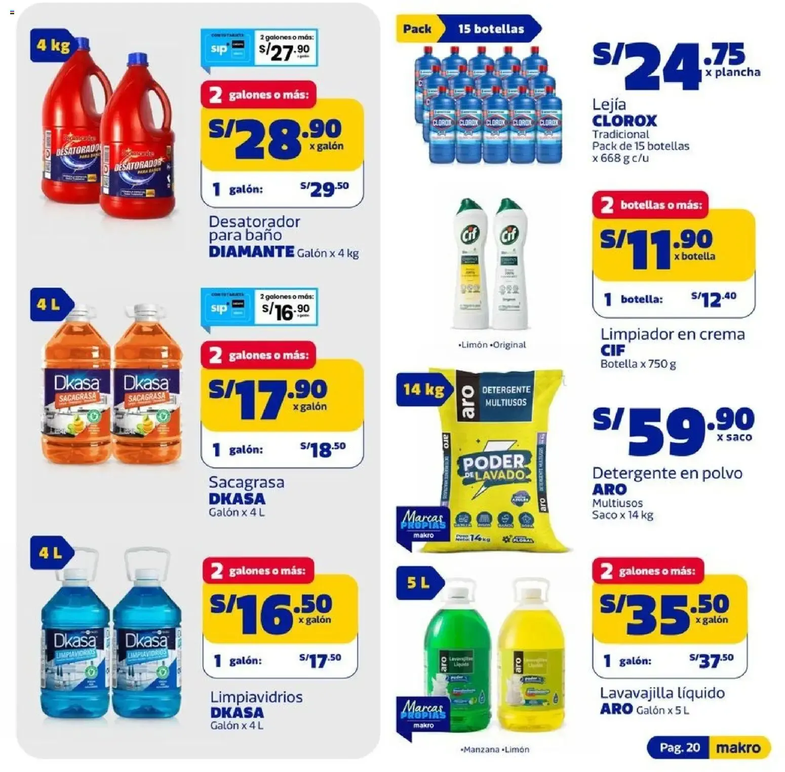 Catalogo de Makro Ahorro: El aliado para tu negocio 30 de julio al 12 de agosto 2026 - Pag 20